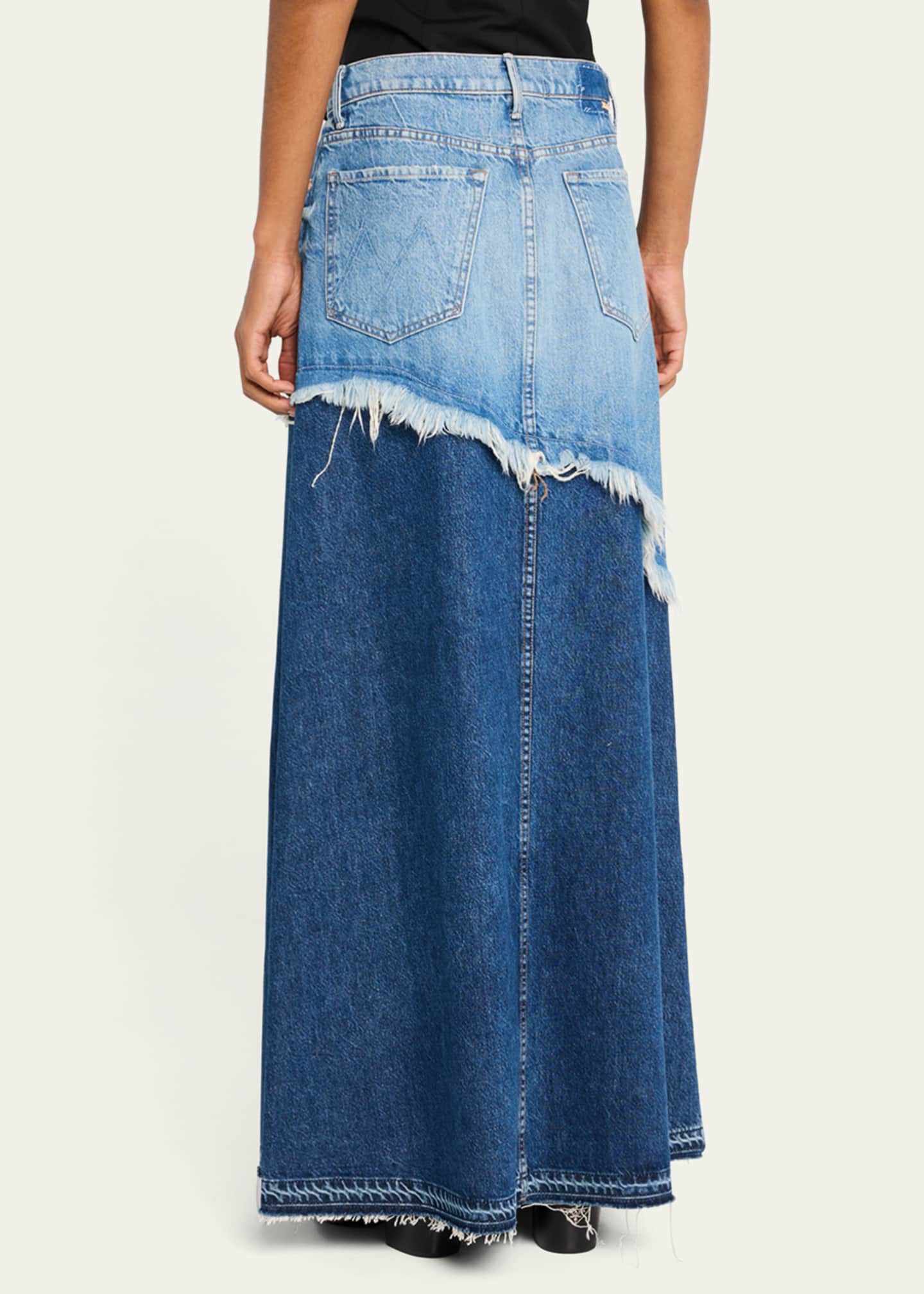 MOTHER The Dual Ditcher Maxi Skirt Image 3 of 5