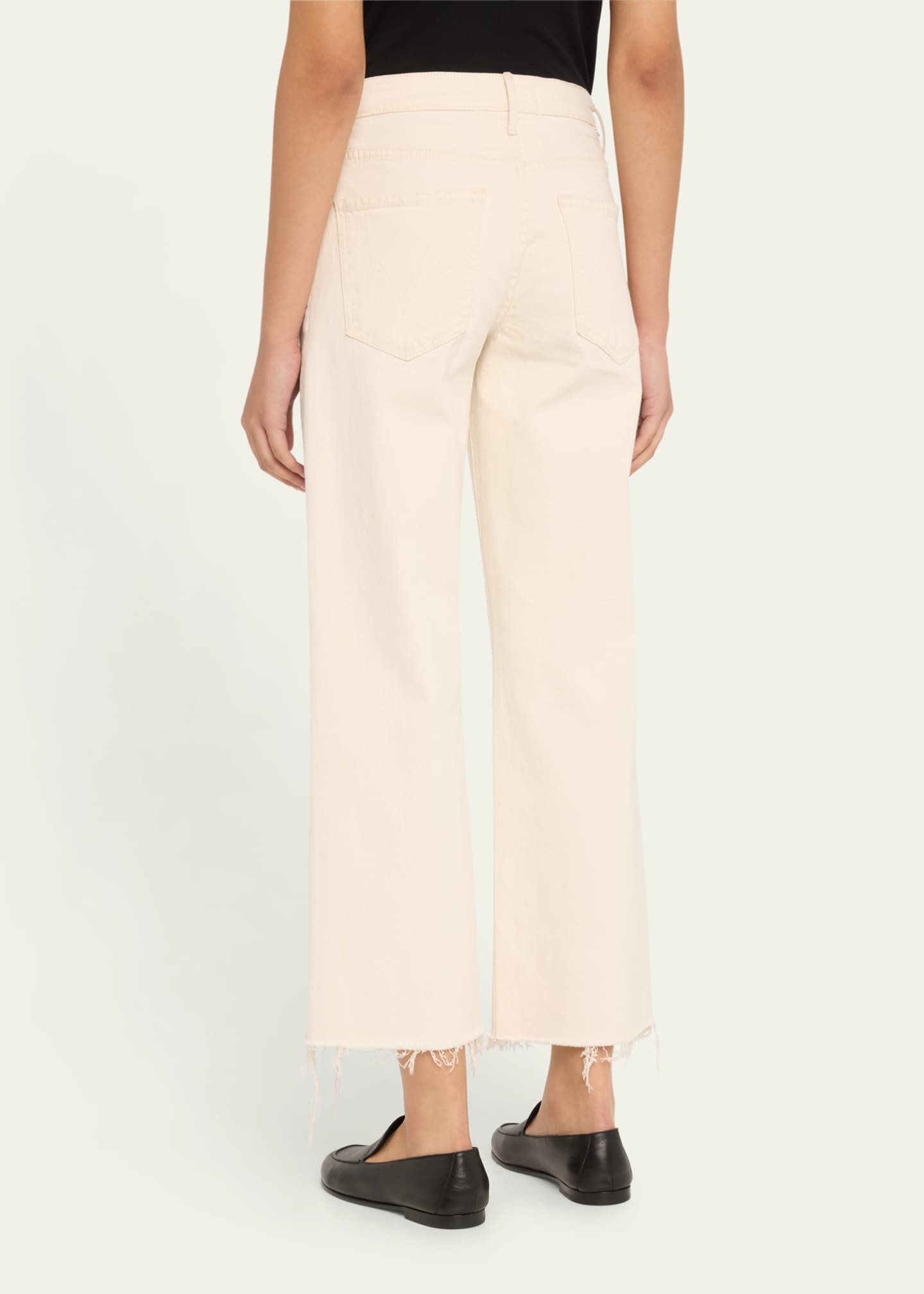 MOTHER The Mid-Rise Maven Ankle Fray Jeans - Bergdorf Goodman