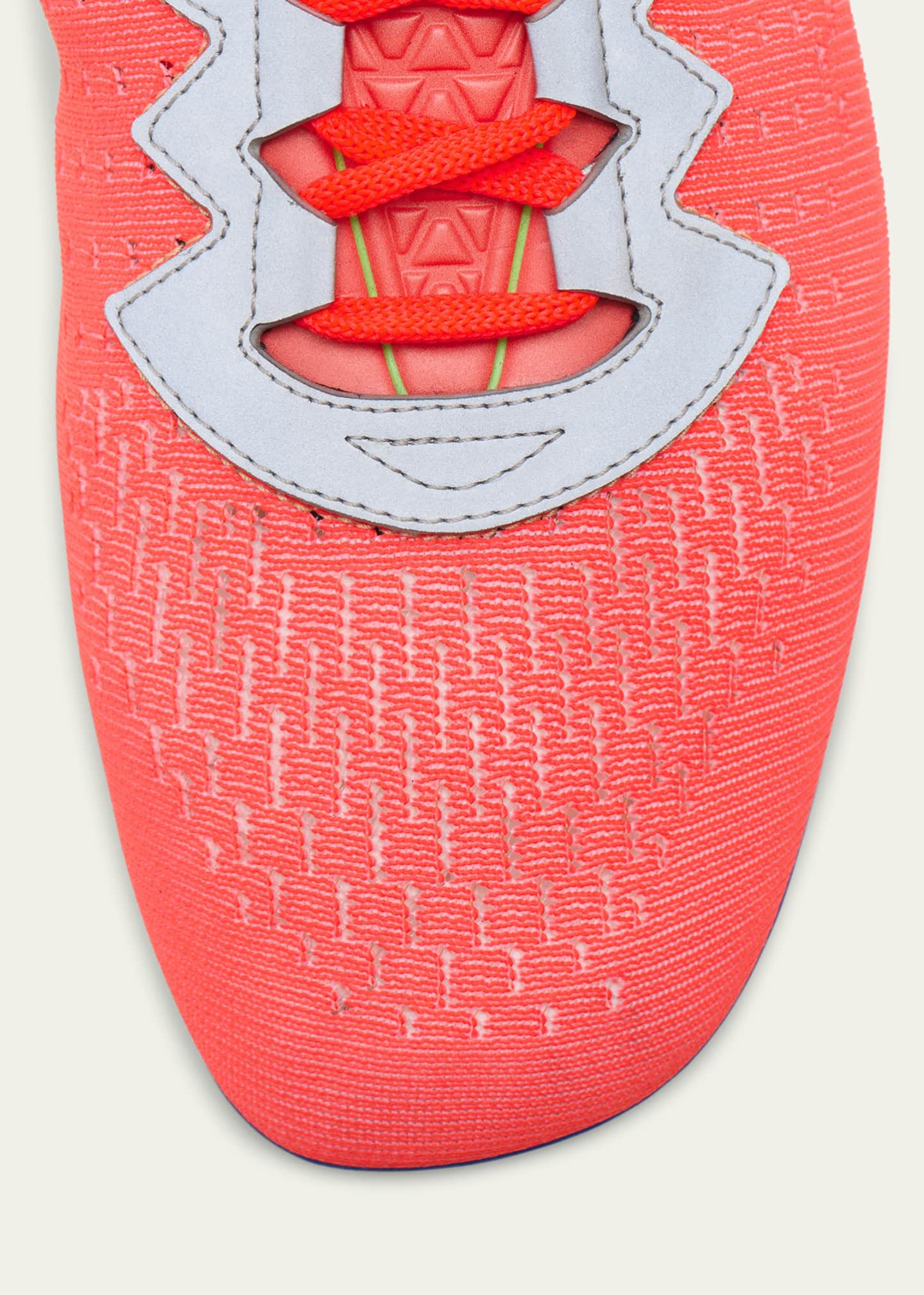 Valentino Garavani Men's Chromathon VLogo Knit Runner Sneakers Image 3 of 3
