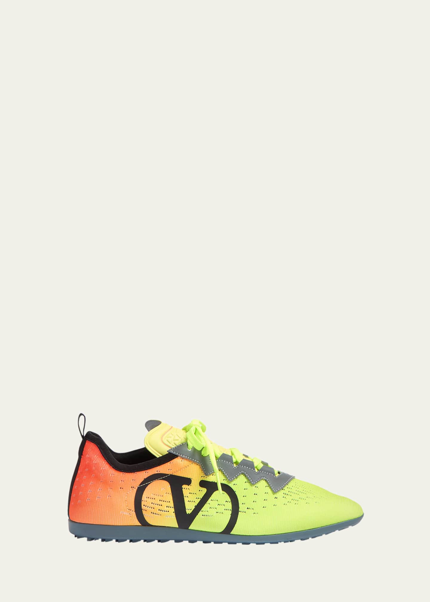 Valentino Garavani Men's Chromathon VLogo Knit Runner Sneakers Image 1 of 3