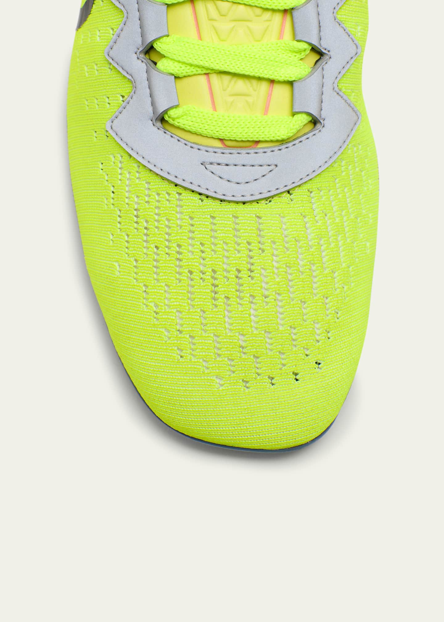 Valentino Garavani Men's Chromathon VLogo Knit Runner Sneakers Image 3 of 3
