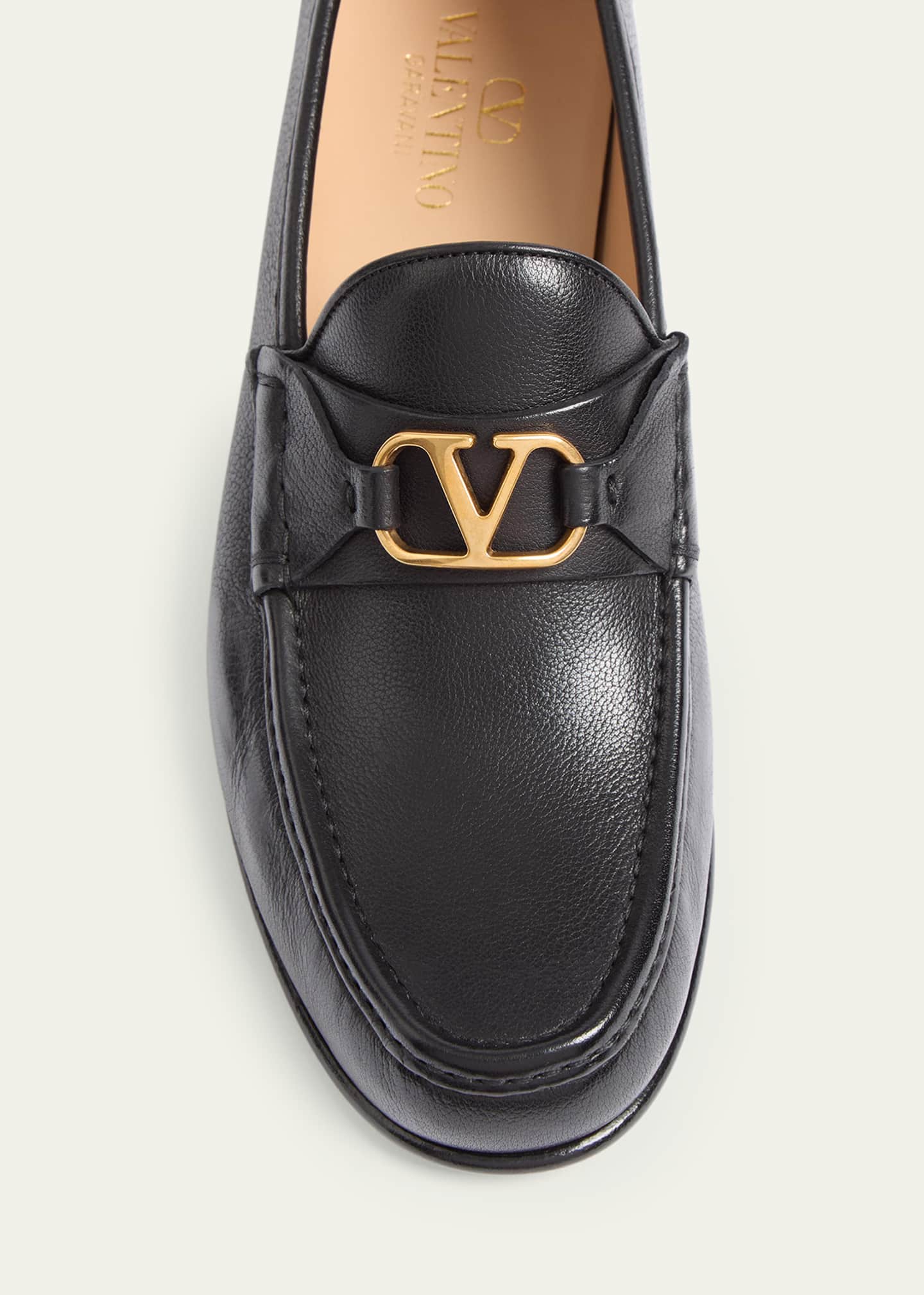 Valentino Garavani Men's VLogo Signature Leather Penny