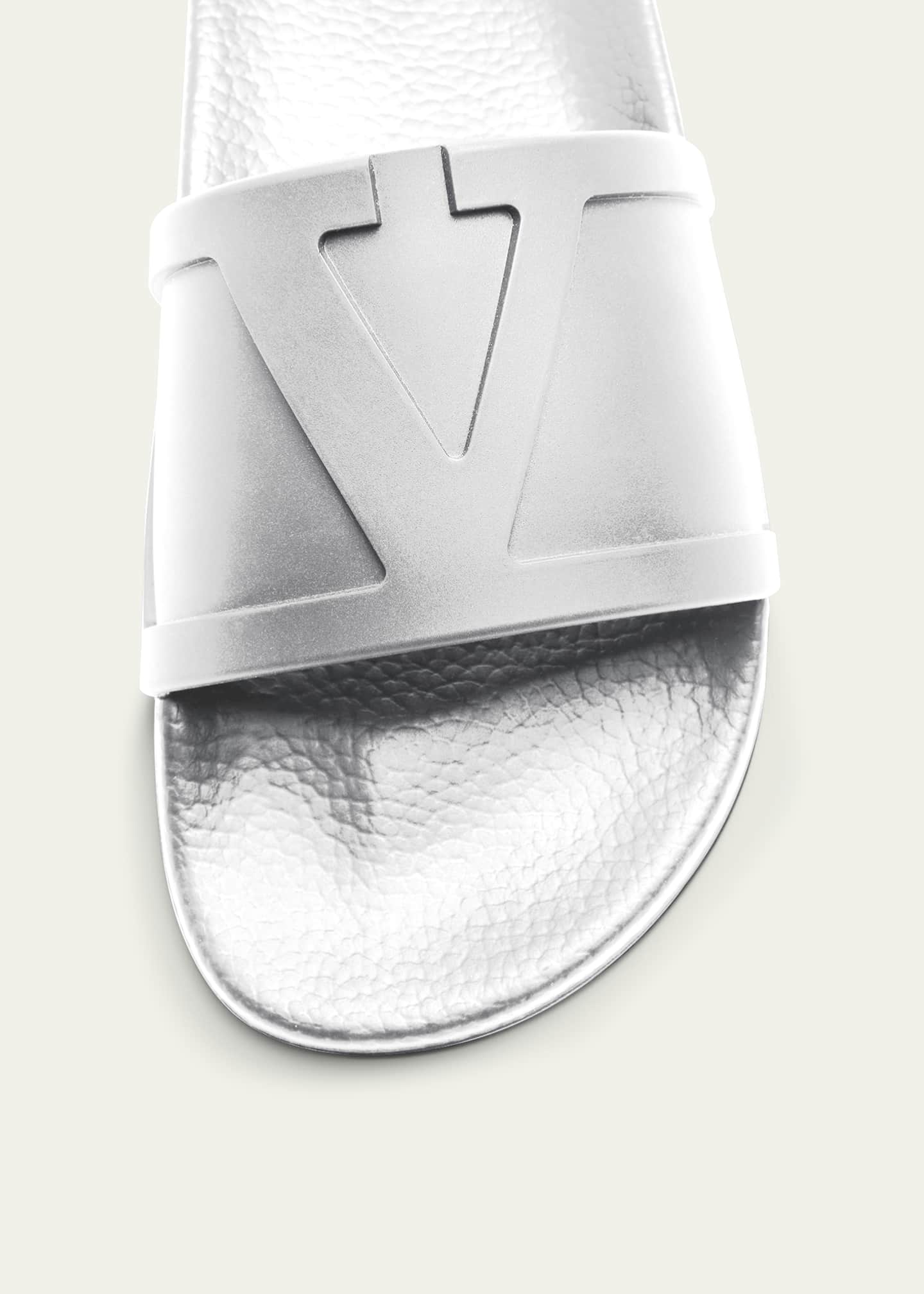 Valentino Garavani Men's Coolslide Plastic Pool Slides - Bergdorf