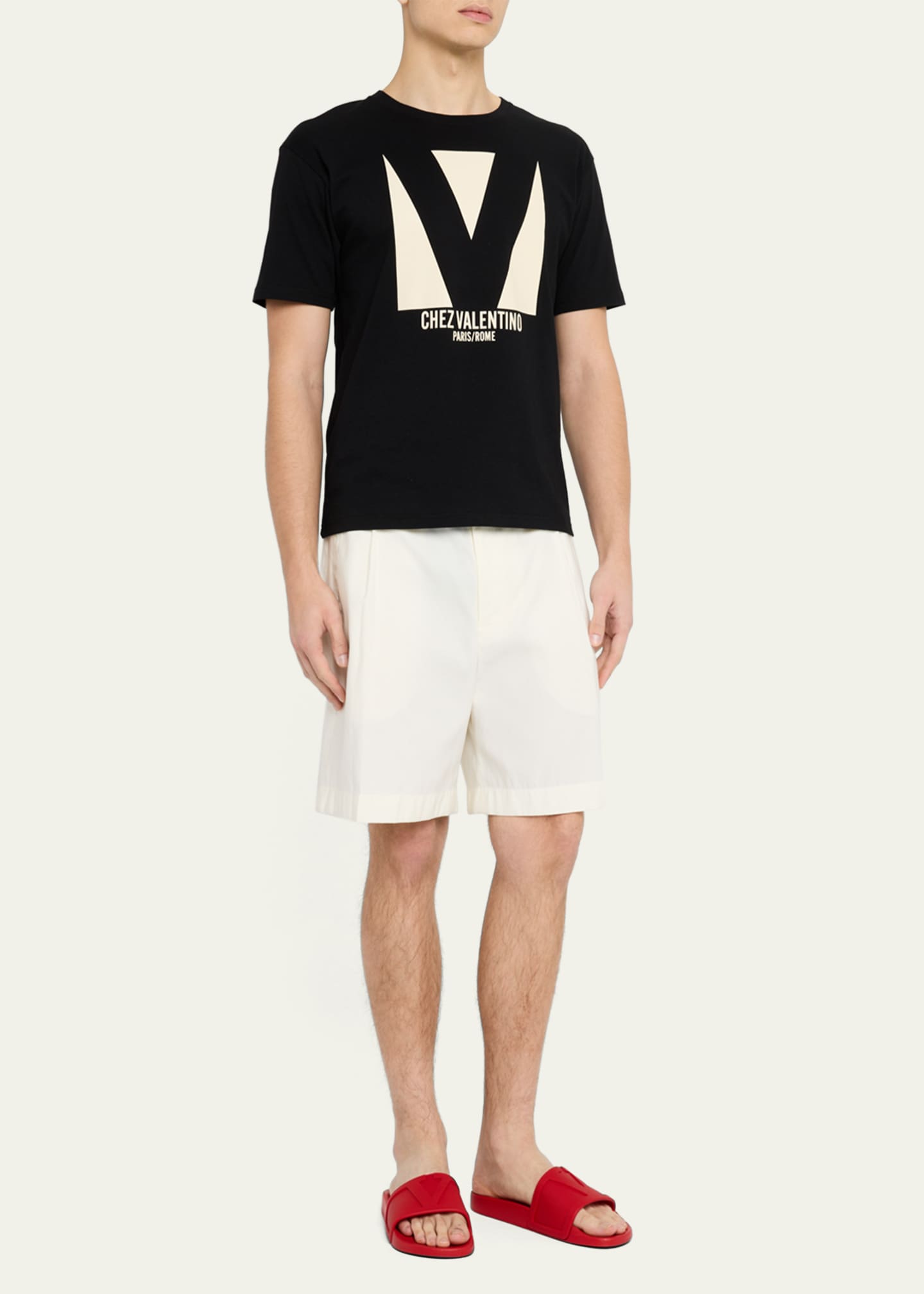 Valentino Garavani Men's Coolslide Plastic Pool Slides
