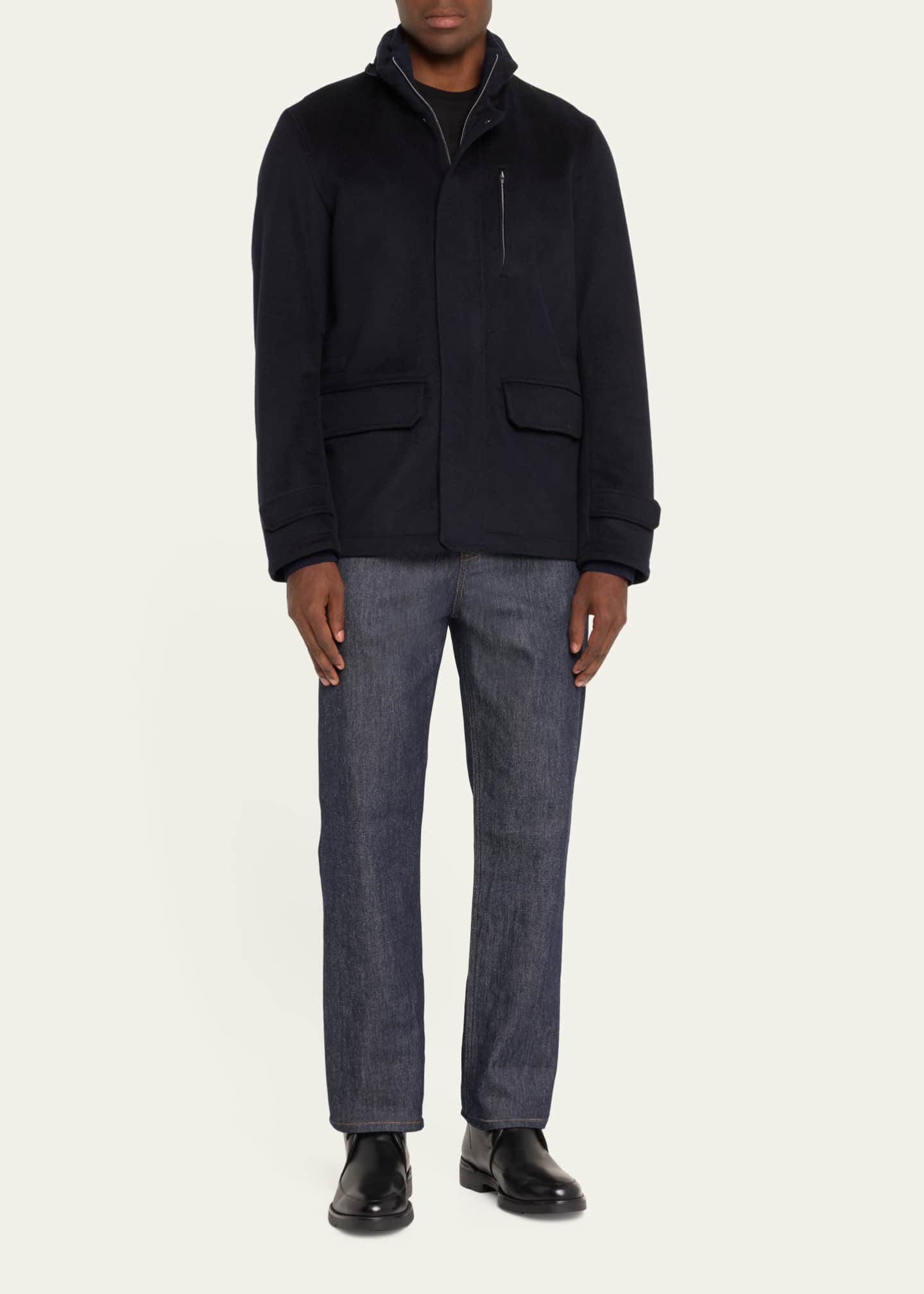 Herno Men s Zip Wool Cashmere Field Jacket