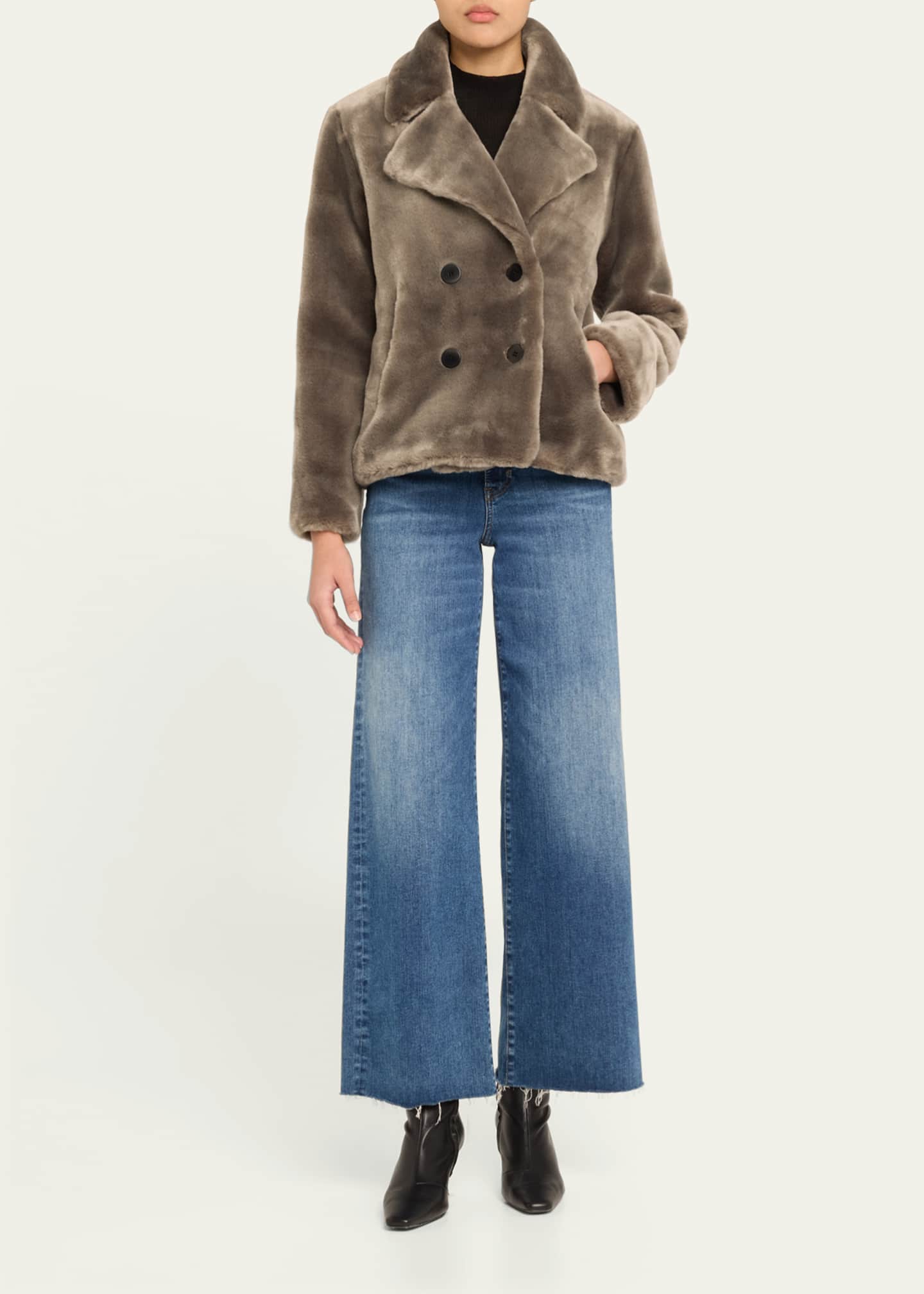 The Short Regine Peacoat