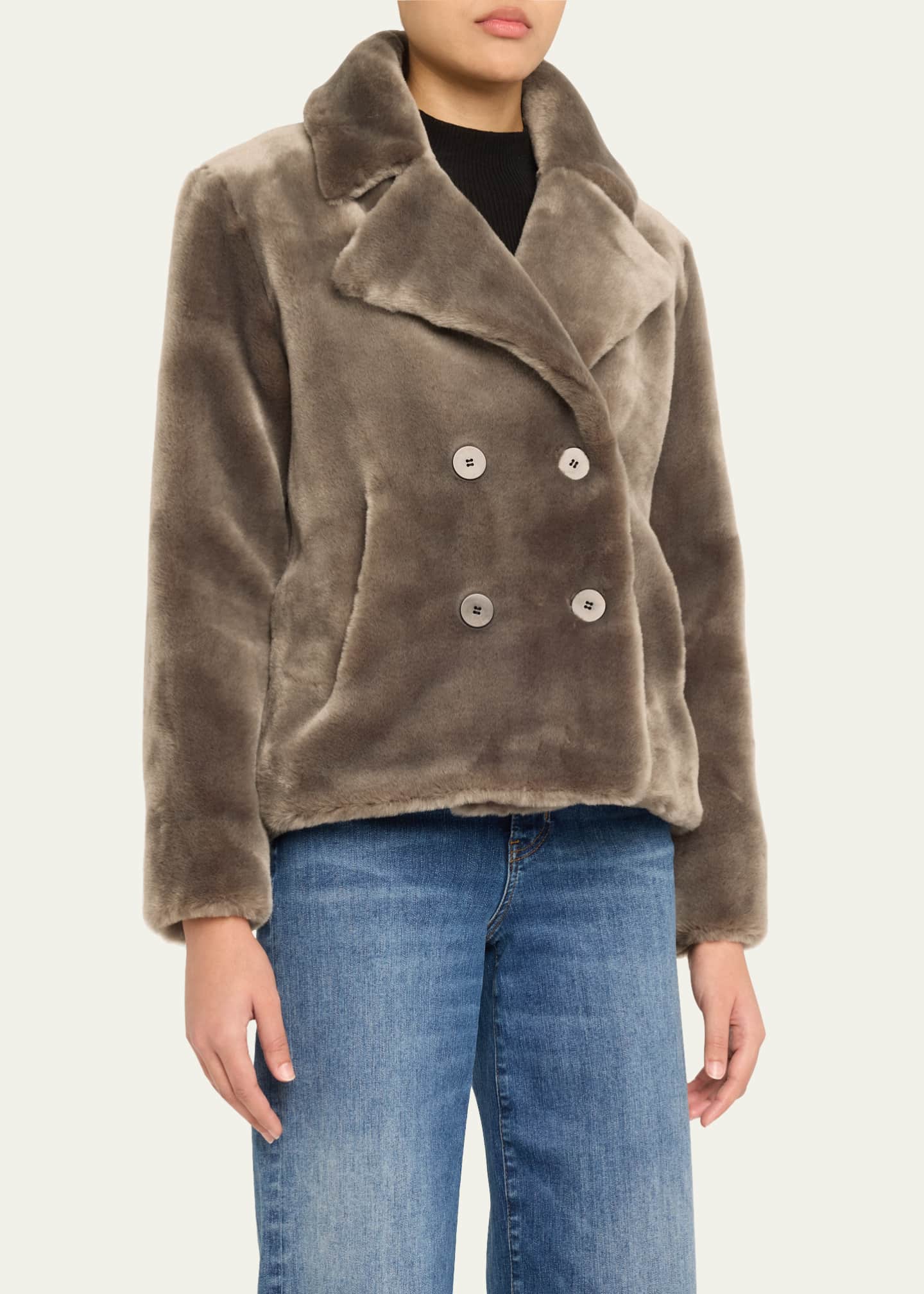 The Short Regine Peacoat