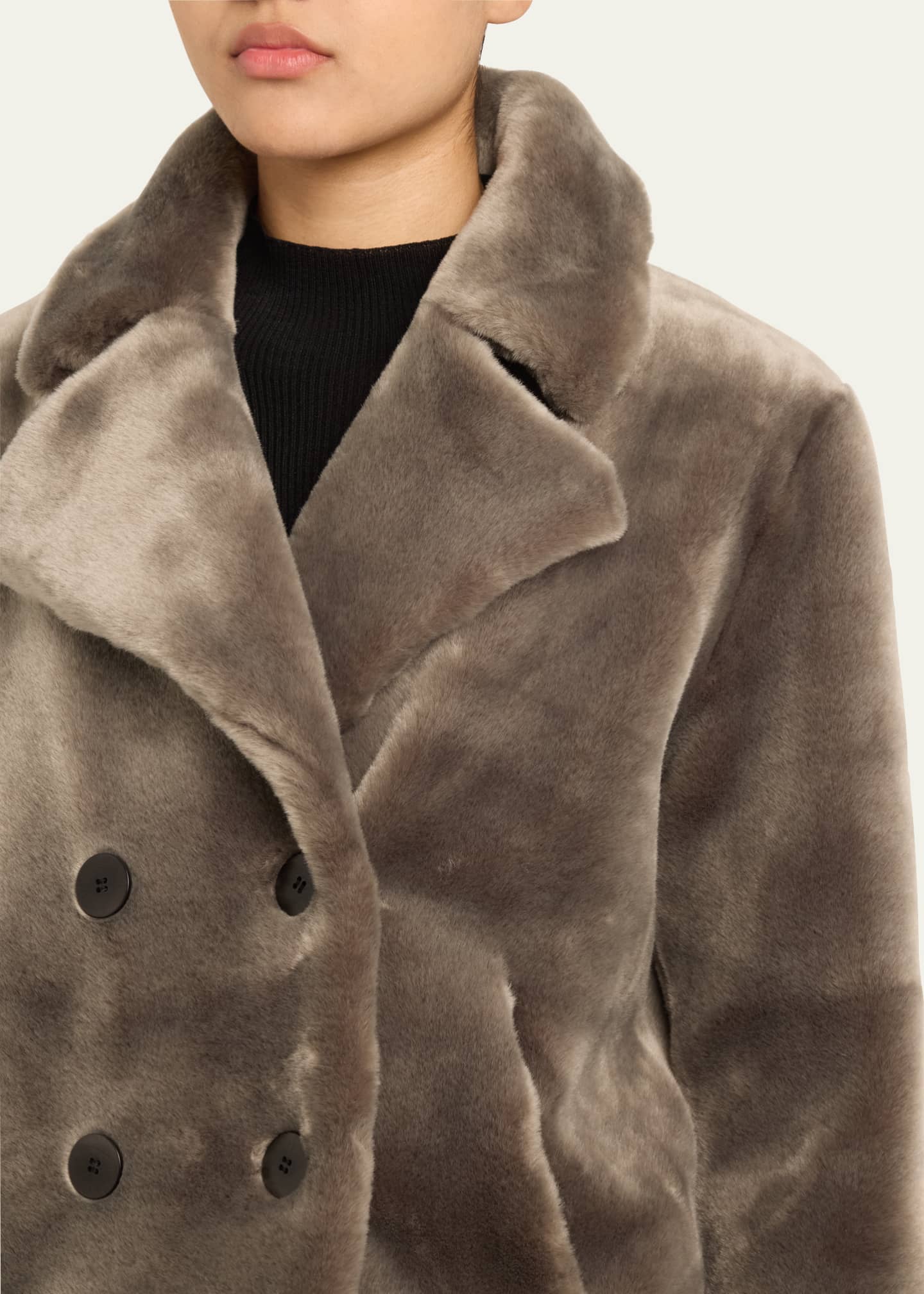 The Short Regine Peacoat