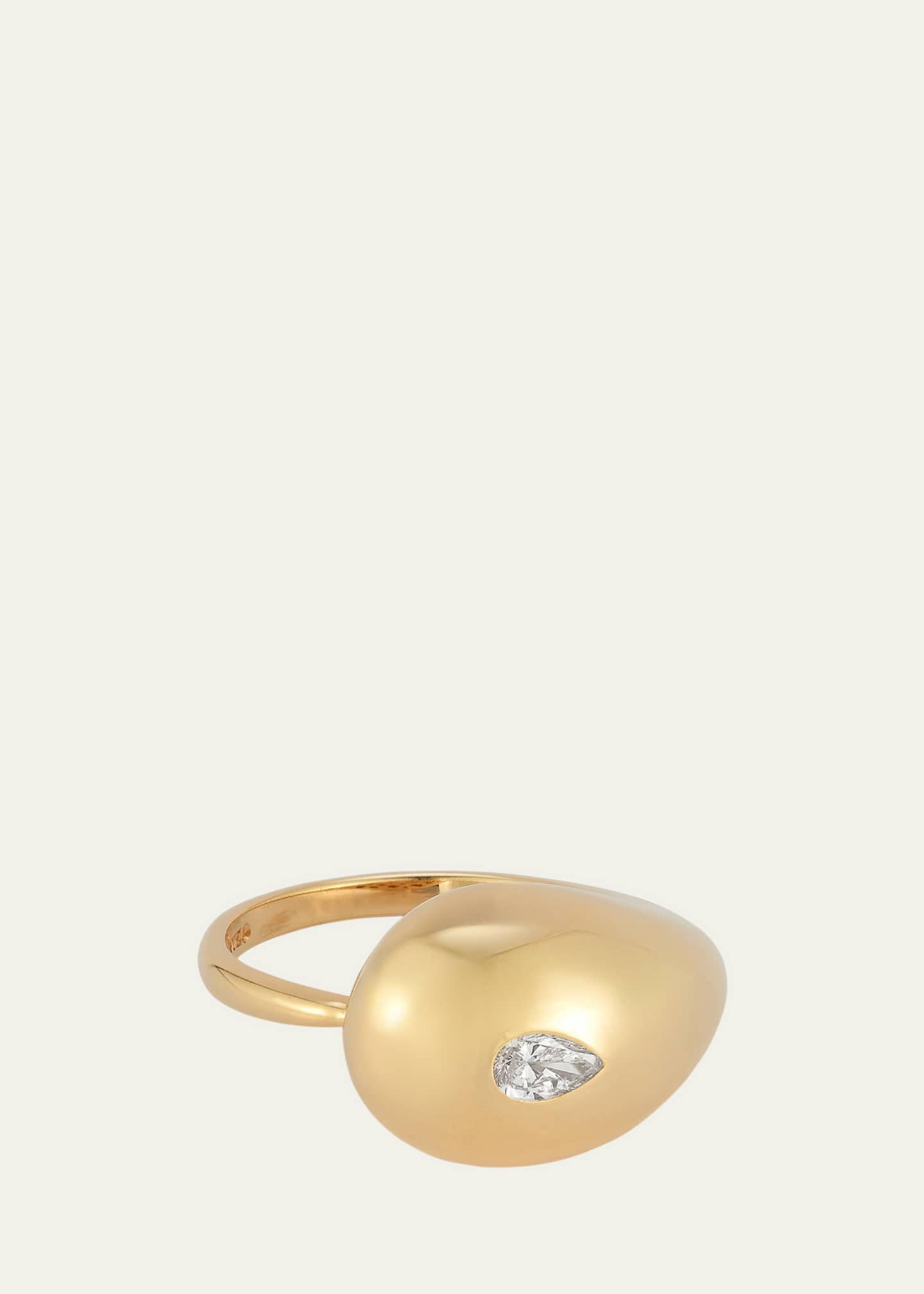 Mateo 14K Diamond Water Droplet Ring Image 1 of 3