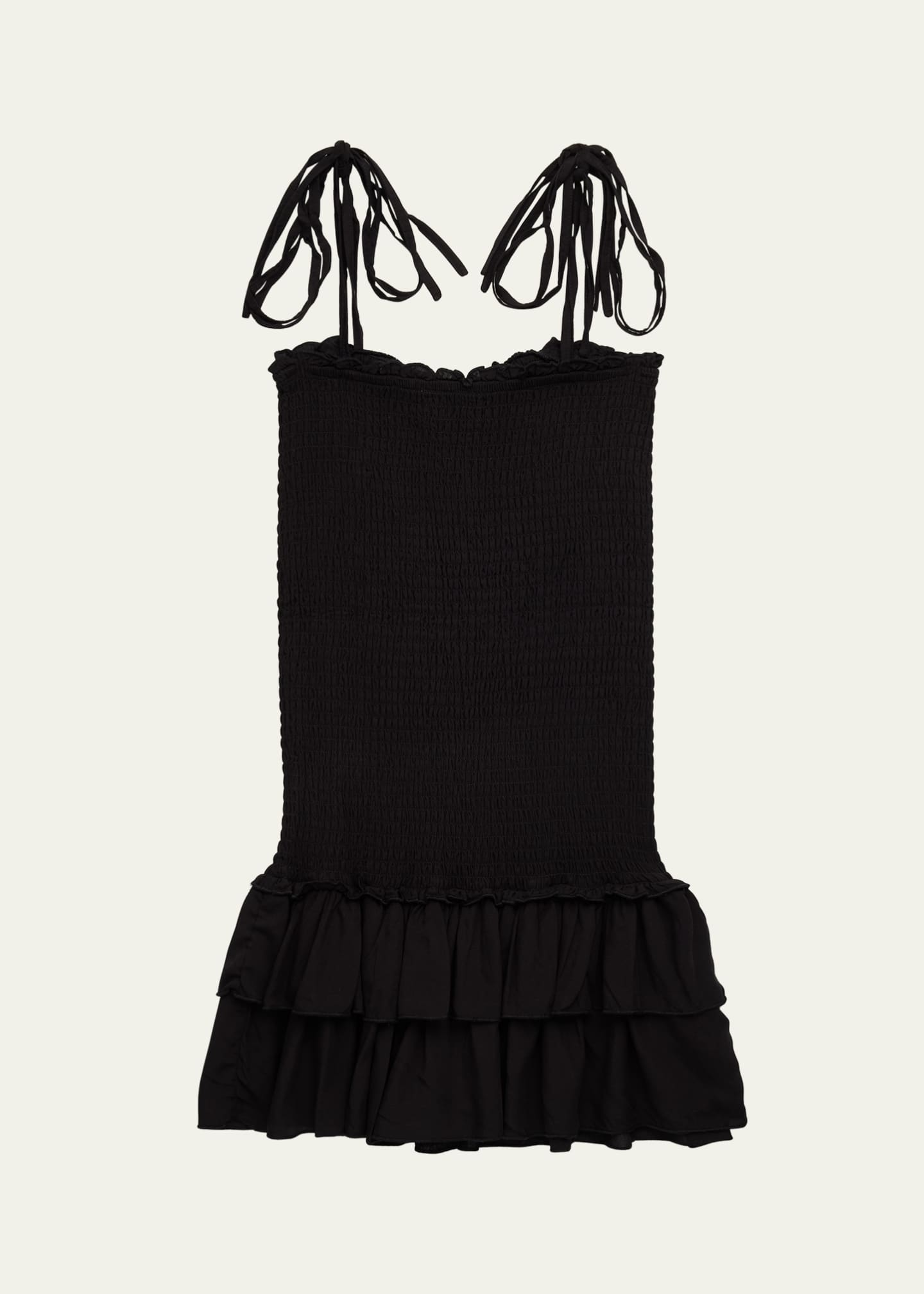 KatieJ NYC Girl's Meri Smocked Tween Dress W/ Ruffle Skirt