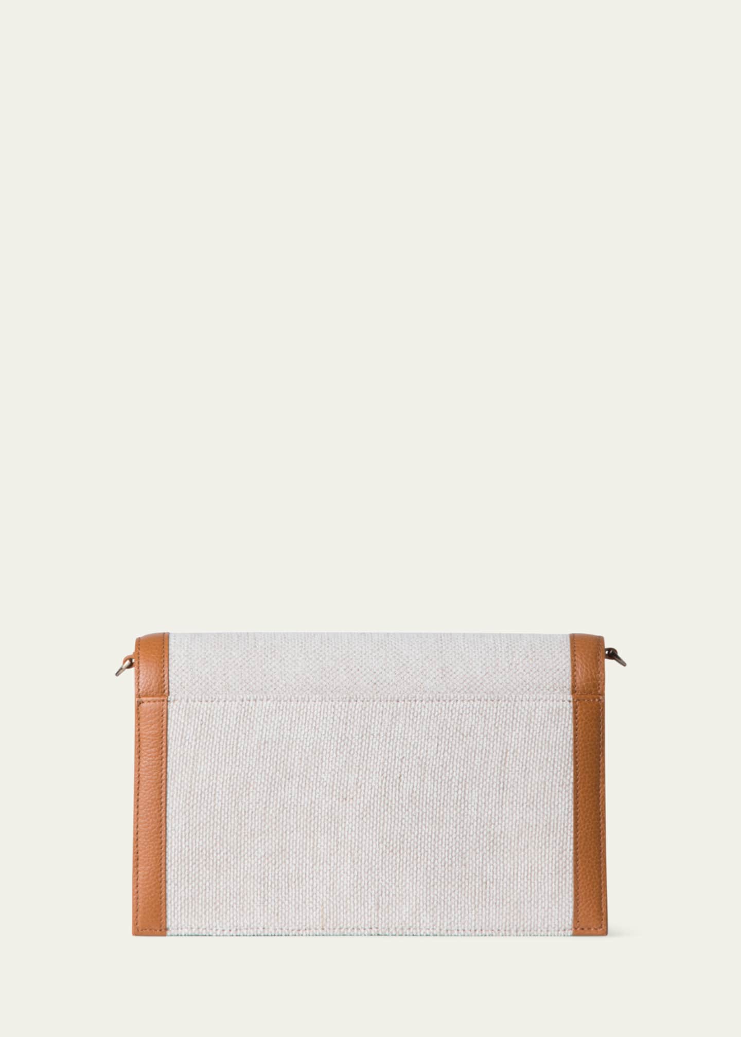 Akris Anouk City Canvas & Leather Crossbody Bag Image 2 of 4