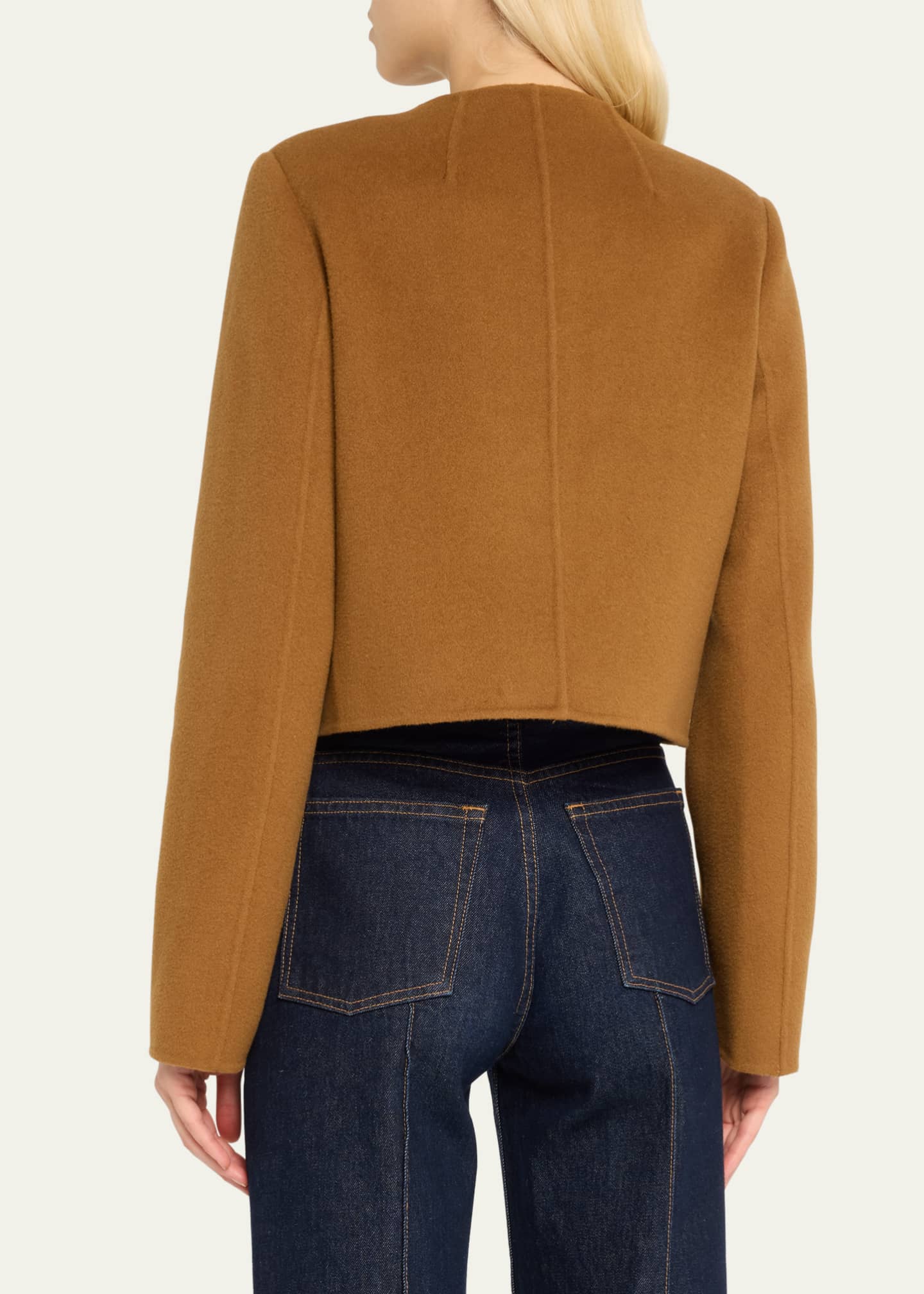 Ulla Johnson Eve Wool-Cashmere Jacket Image 3 of 5