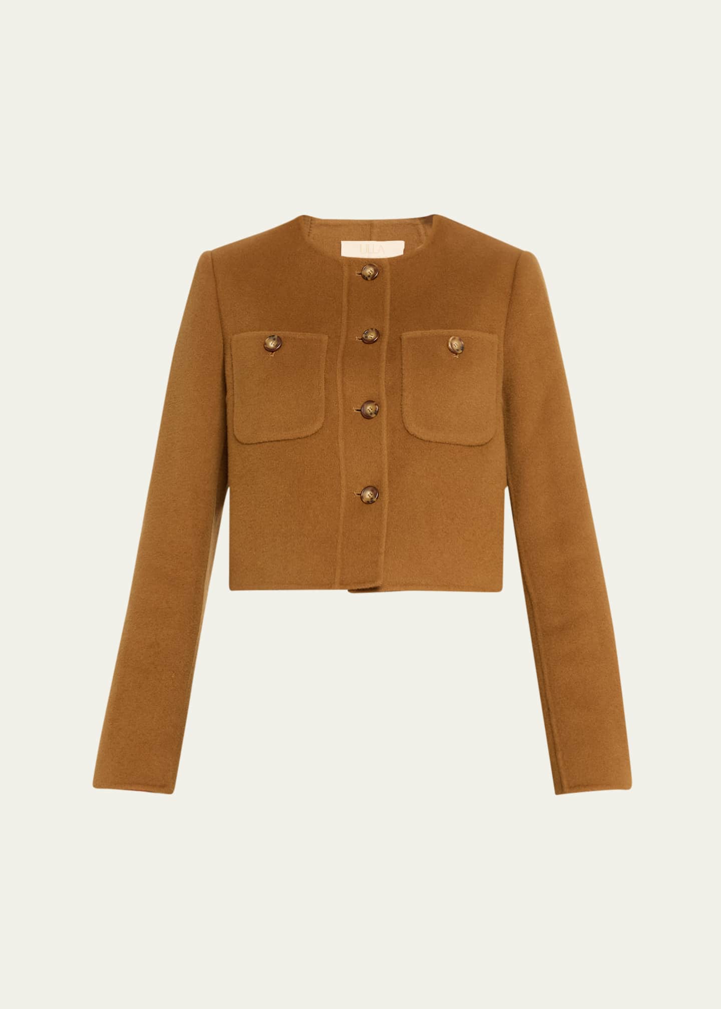 Ulla Johnson Eve Wool-Cashmere Jacket Image 1 of 5