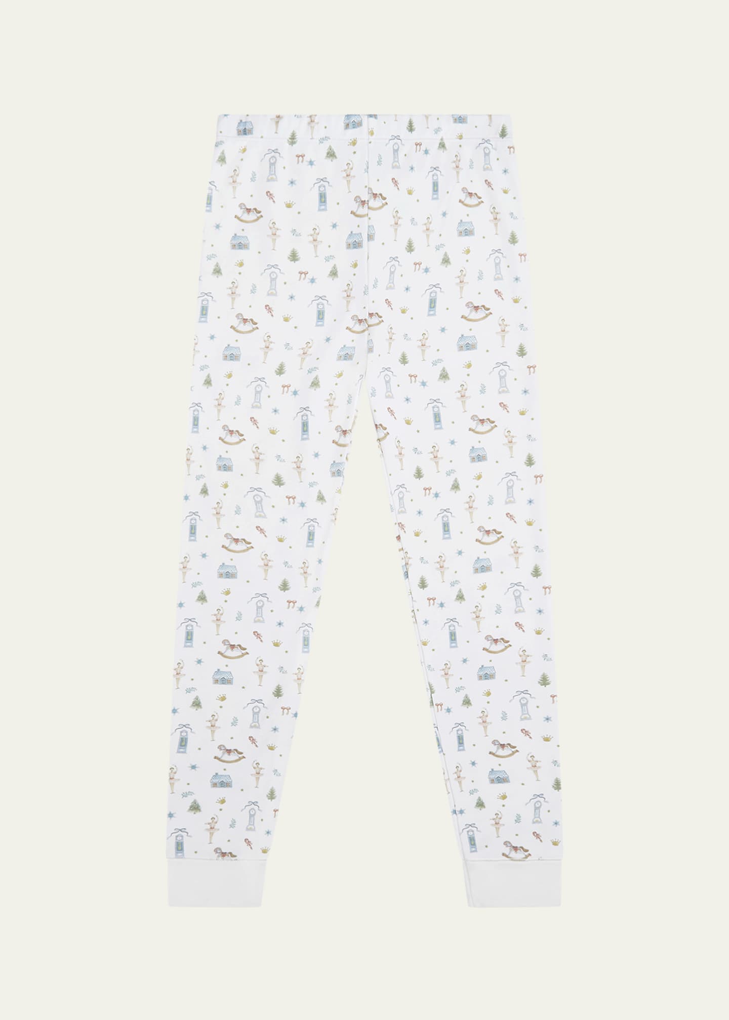 Marie Chantal Girl's Sugar Plum Fairies Henley Pajamas, Size 2-6 Image 3 of 4