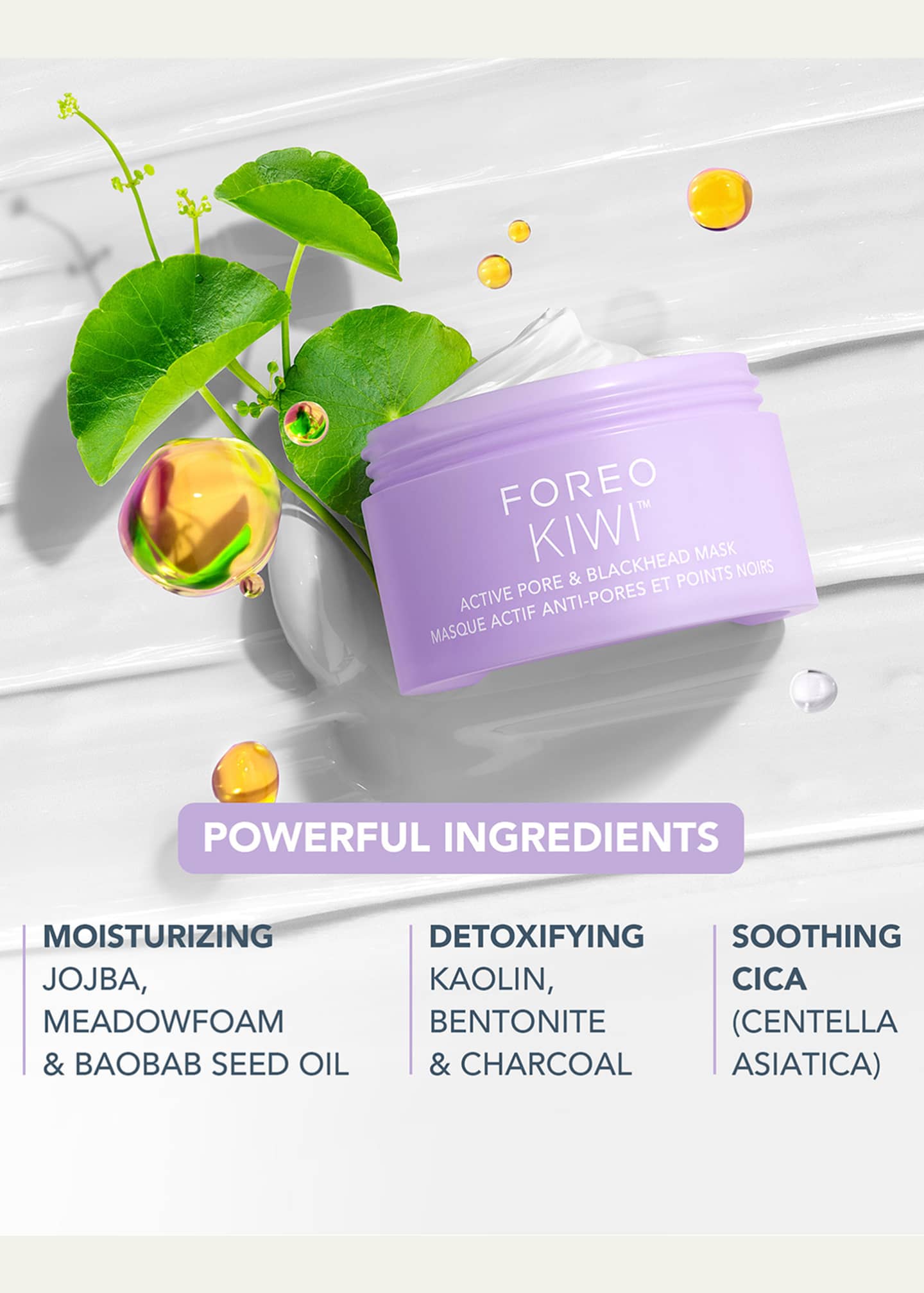 Foreo KIWI Active Pore & Blackhead Mask Image 2 of 4