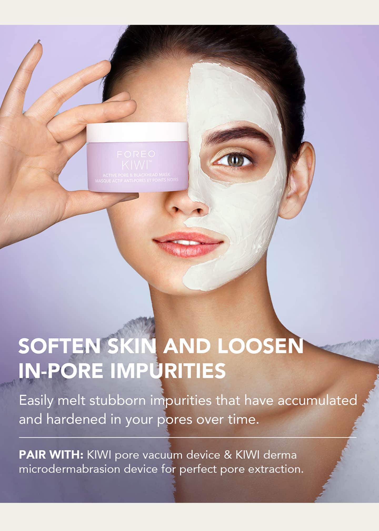 Foreo KIWI Active Pore & Blackhead Mask Image 3 of 4