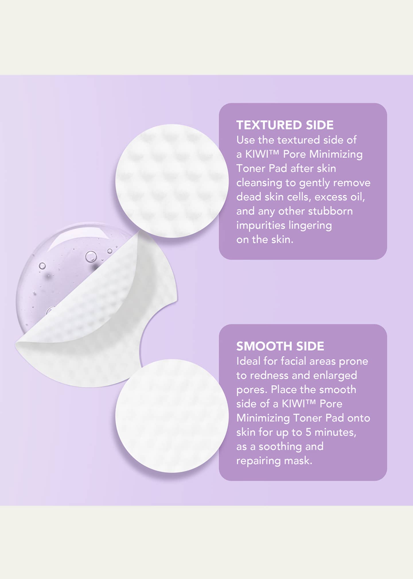 Foreo KIWI Pore Minimizing Toner Pads, 60 pc Image 4 of 5