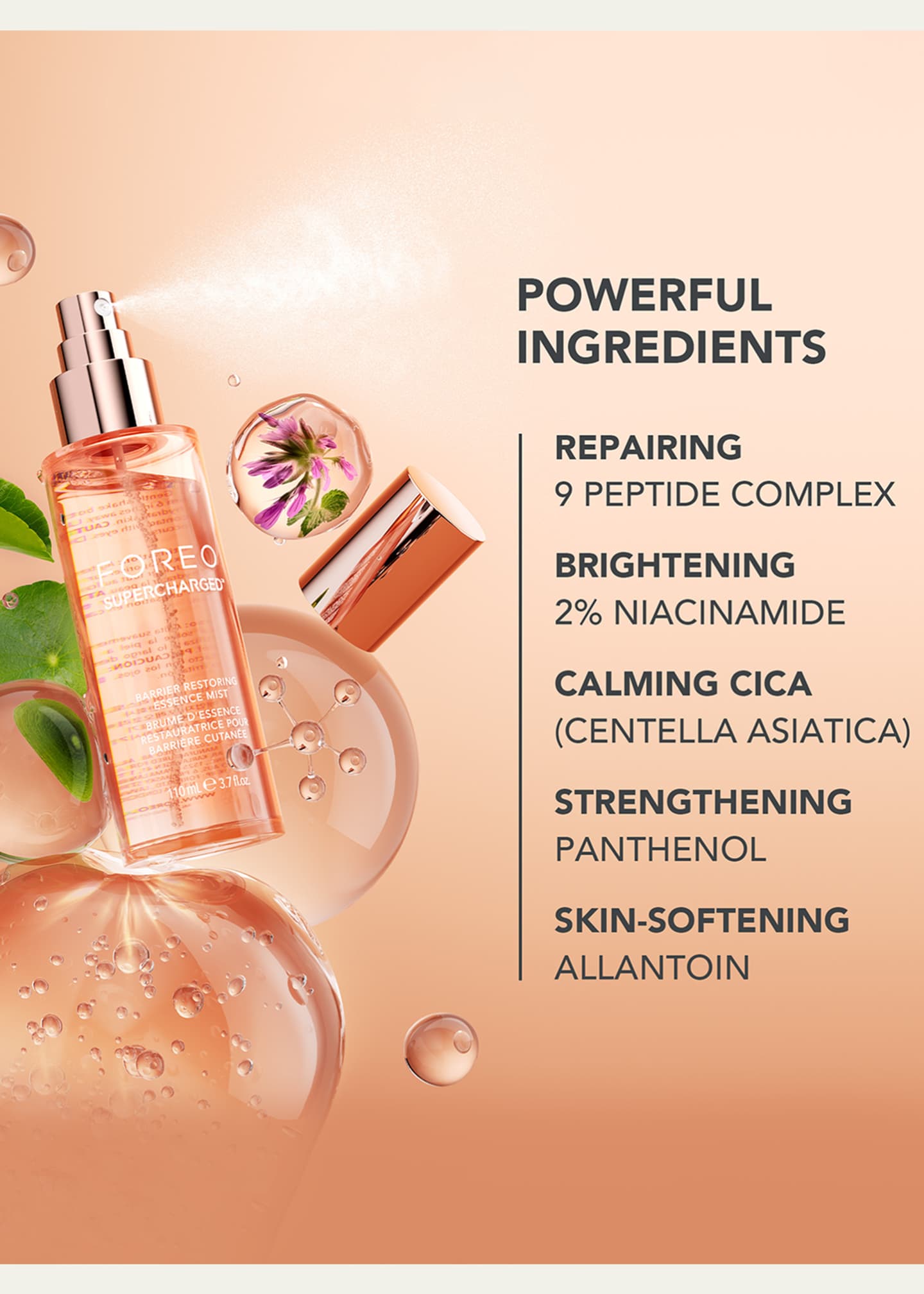 Foreo SUPERCHARGED Barrier Restoring Essence Mist Image 2 of 4