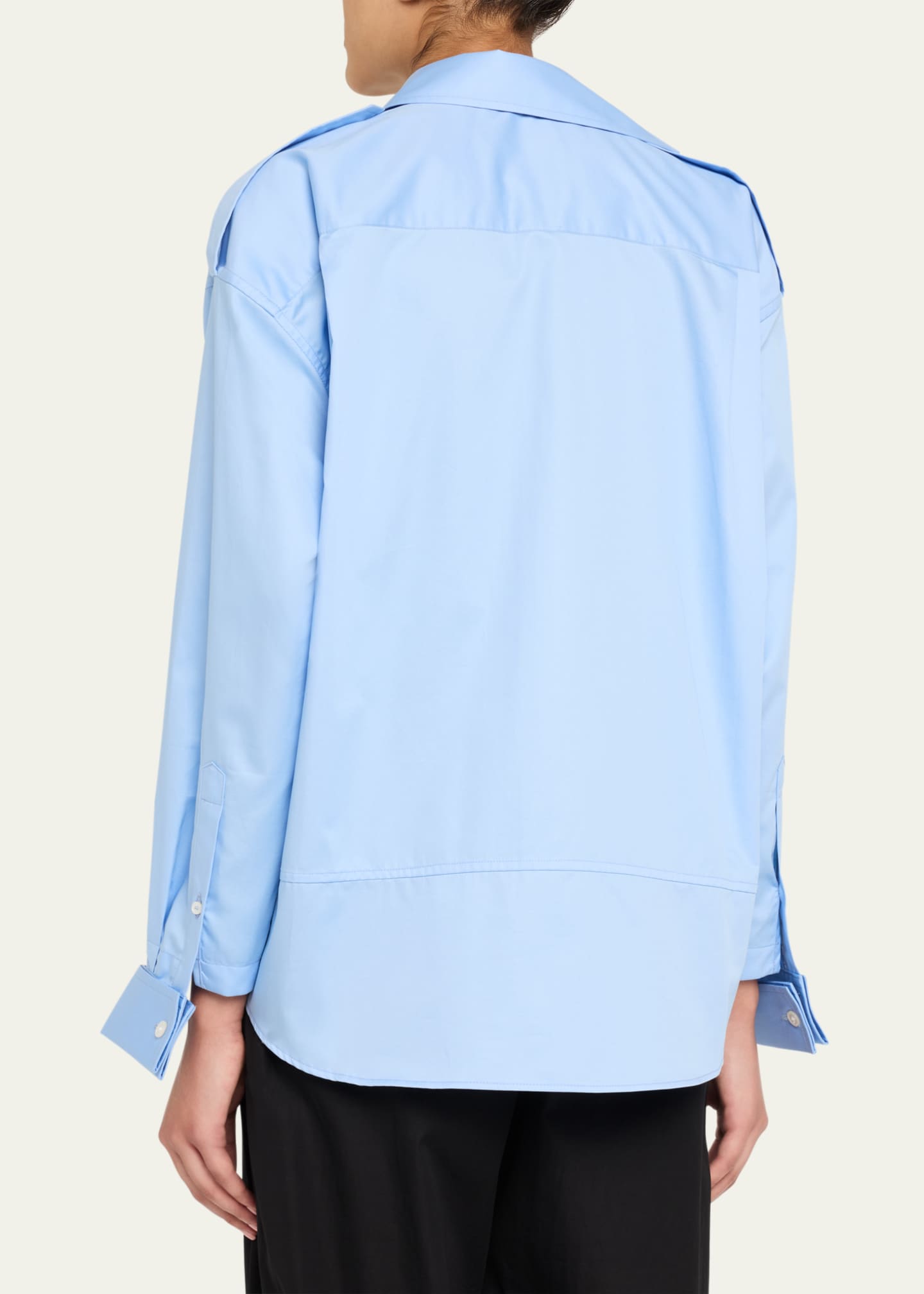 MERYLL ROGGE Deconstructed Button-Down Shirt - Bergdorf Goodman