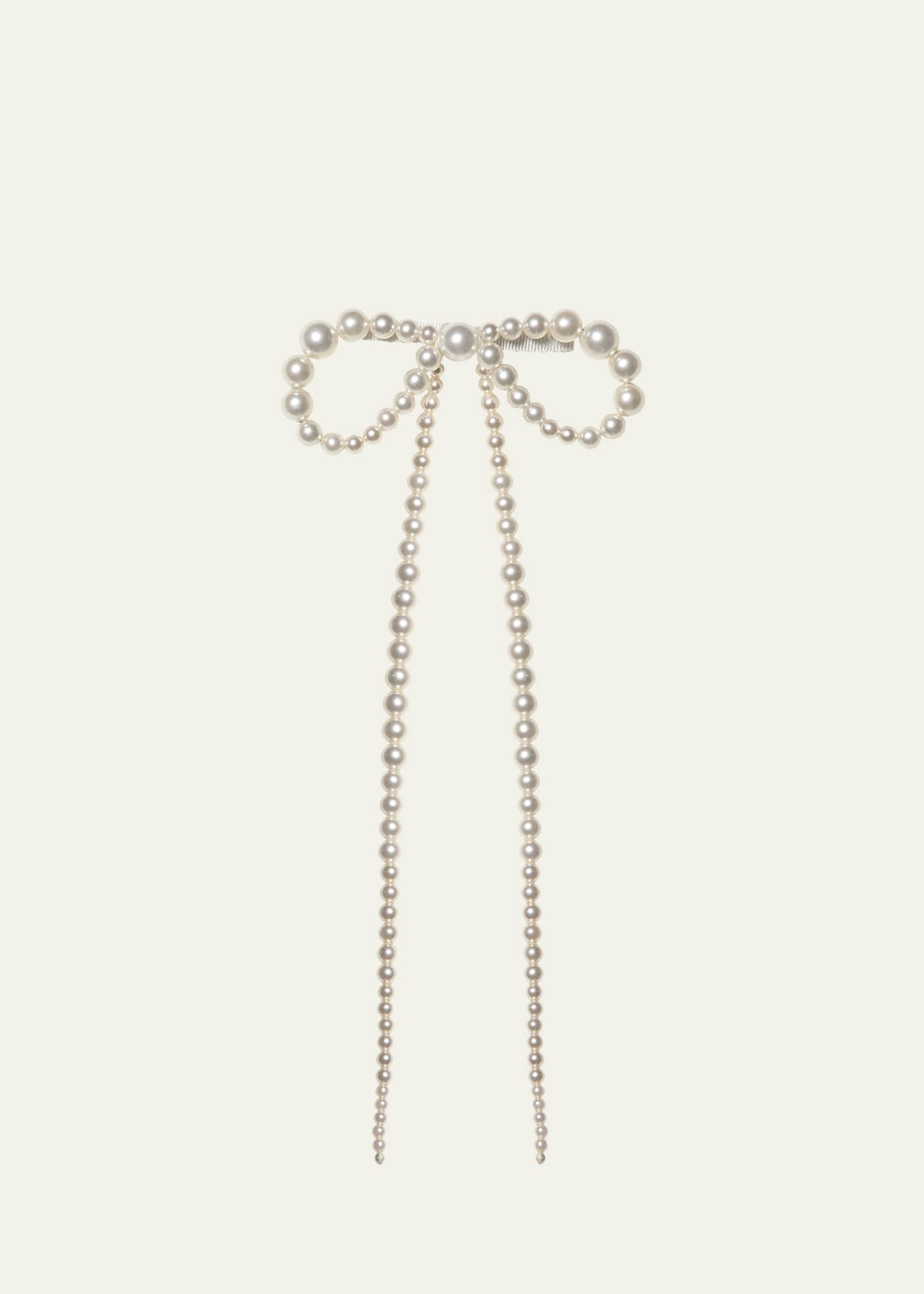 Jennifer Behr Presley Beaded Bow Barrette
