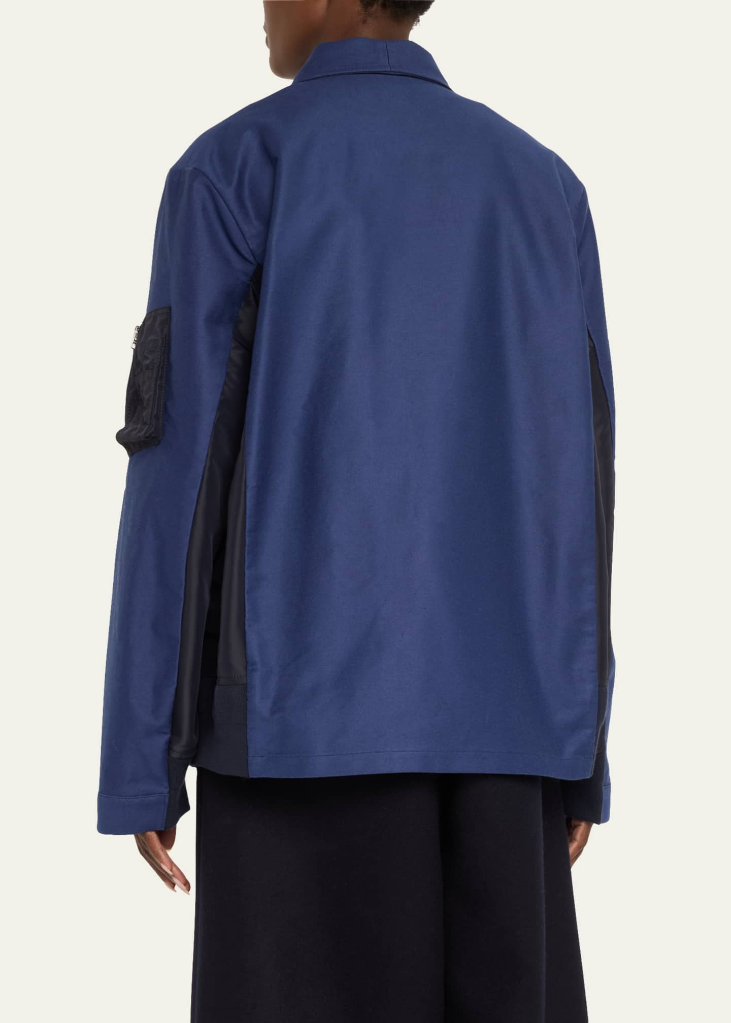 SACAI Bill Cunningham Boxy Jacket Image 3 of 5
