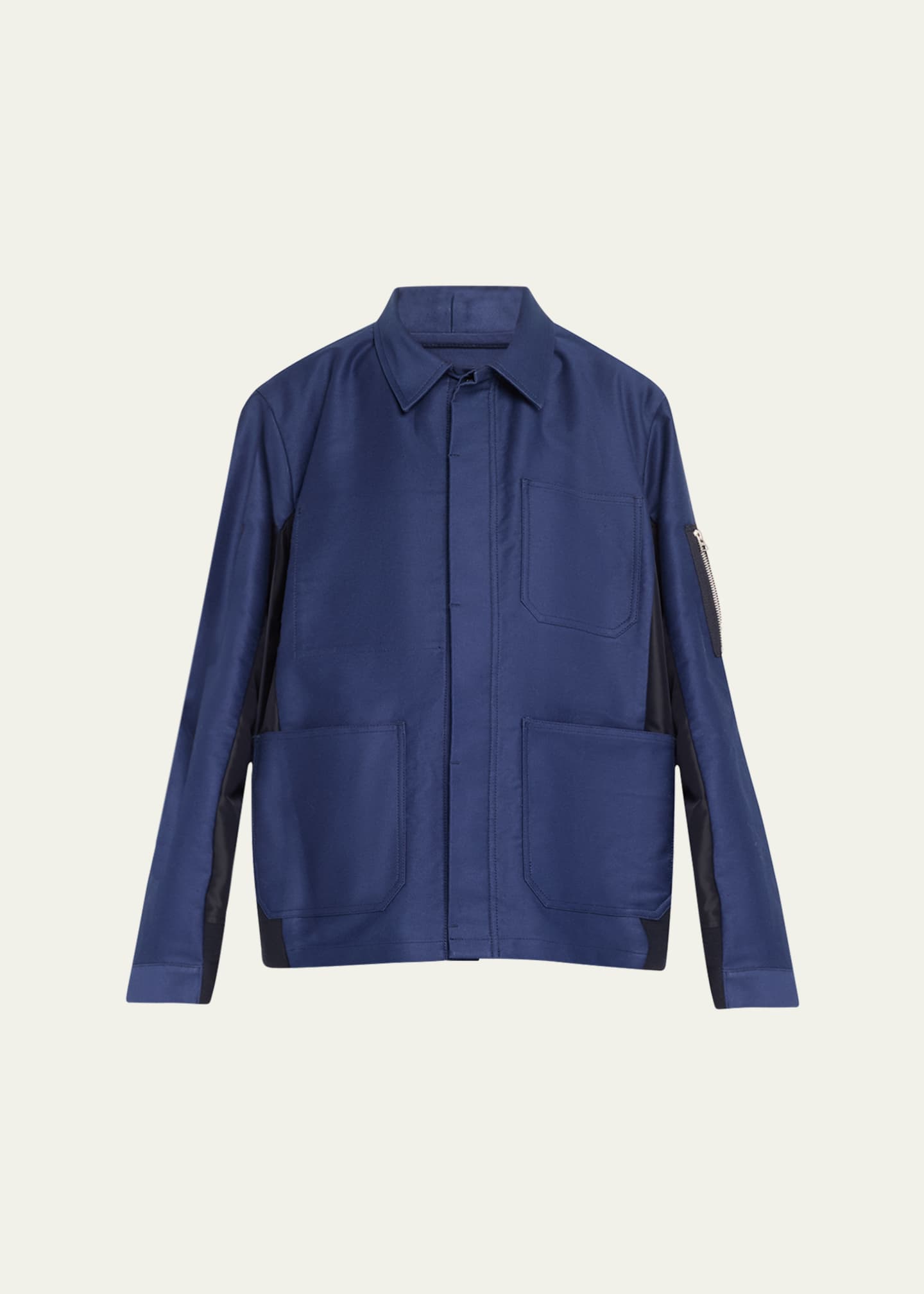 Bill cunningham blue jacket cheap