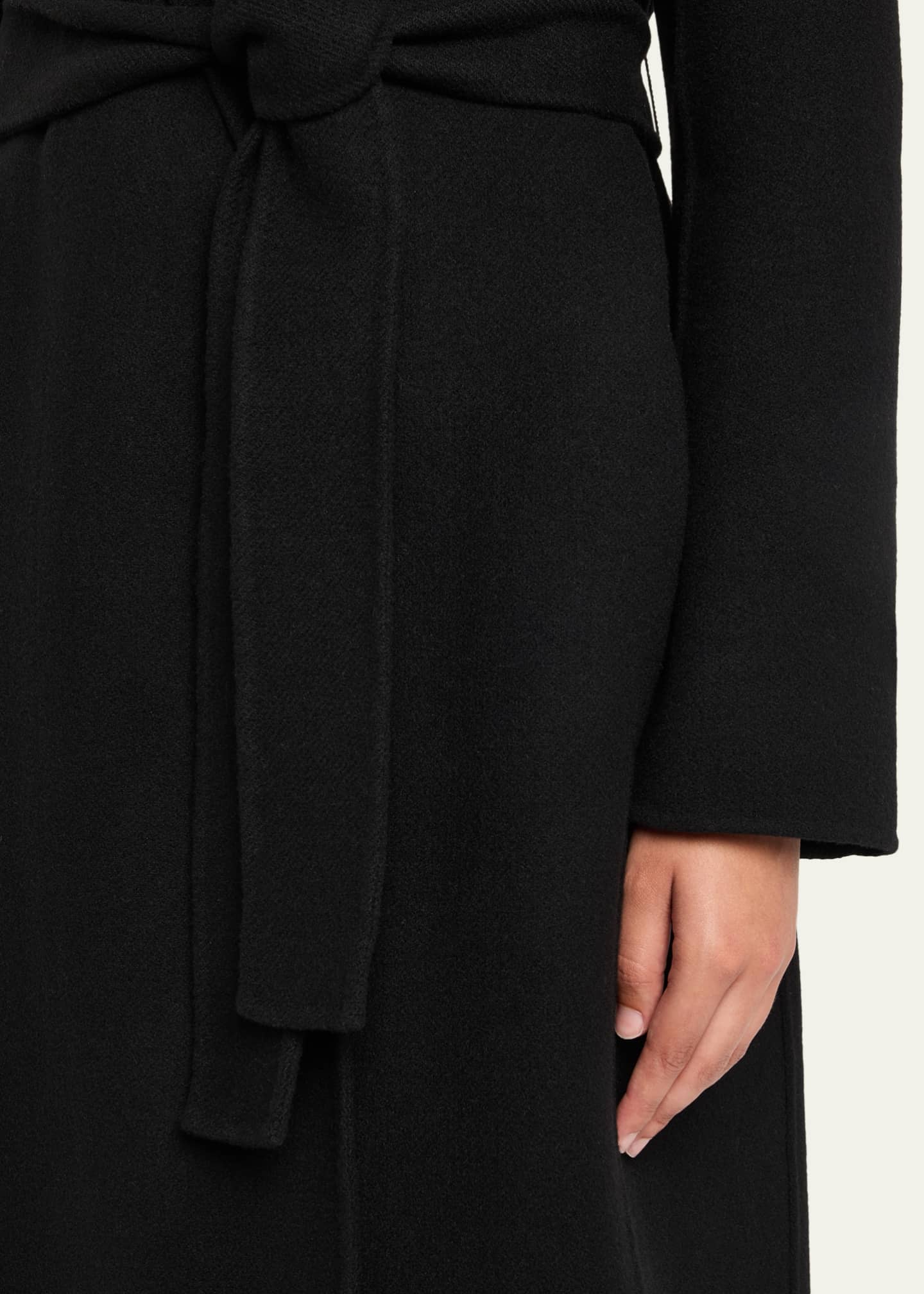 THE ROW Malika Belted Long Wrap Coat Image 5 of 5