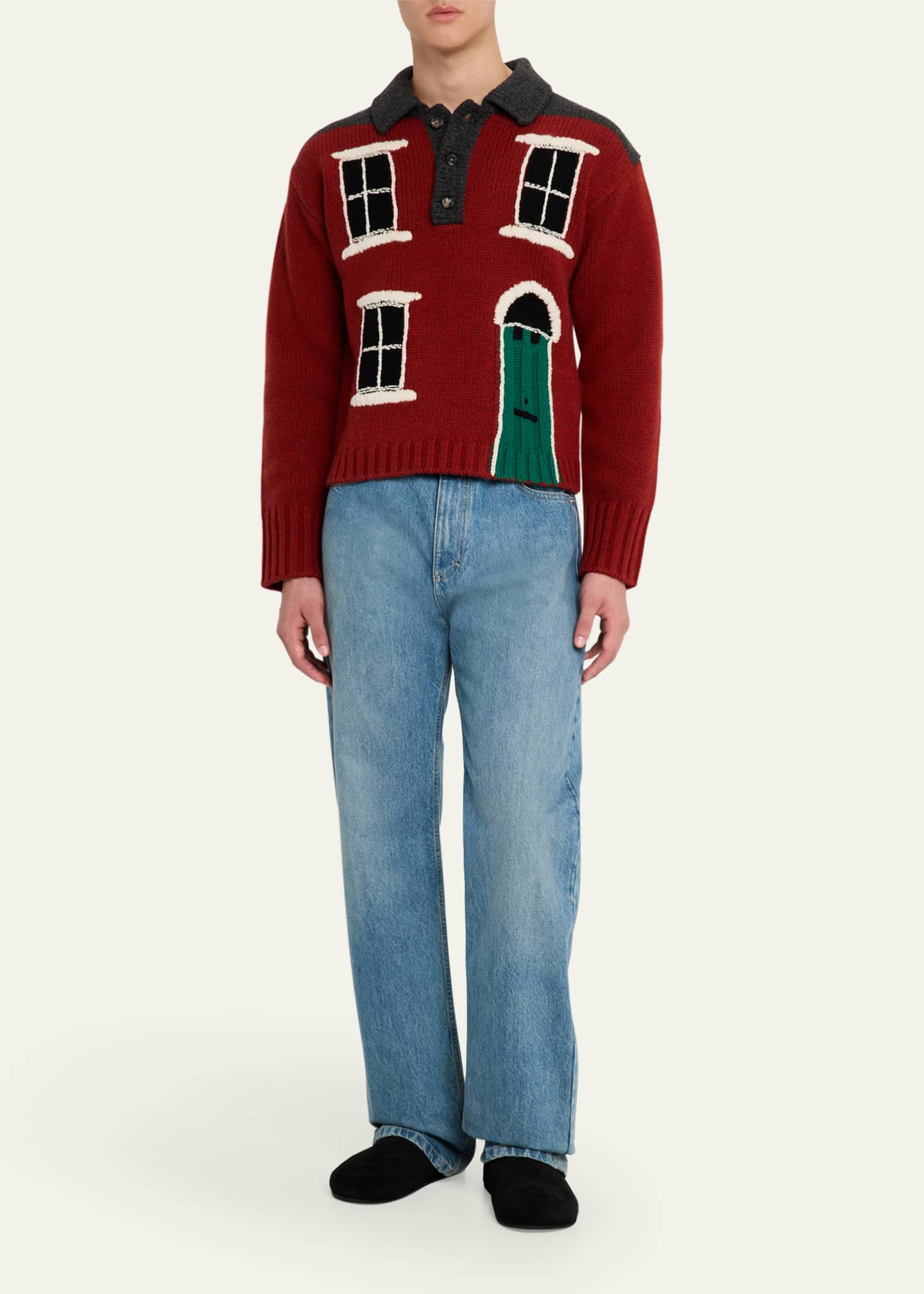 Men's House Polo Sweater