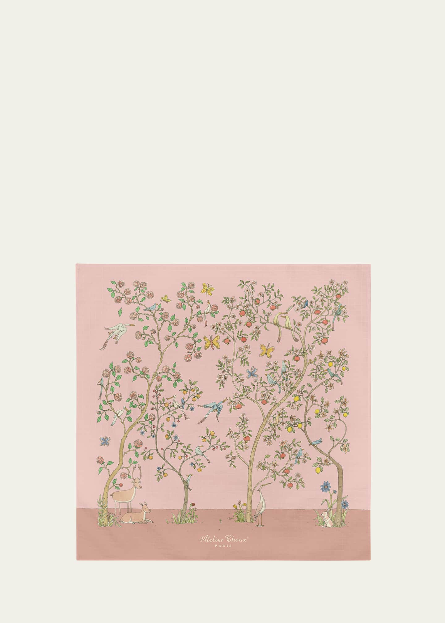 Atelier Choux Pink Bloom Blanket Image 1 of 2