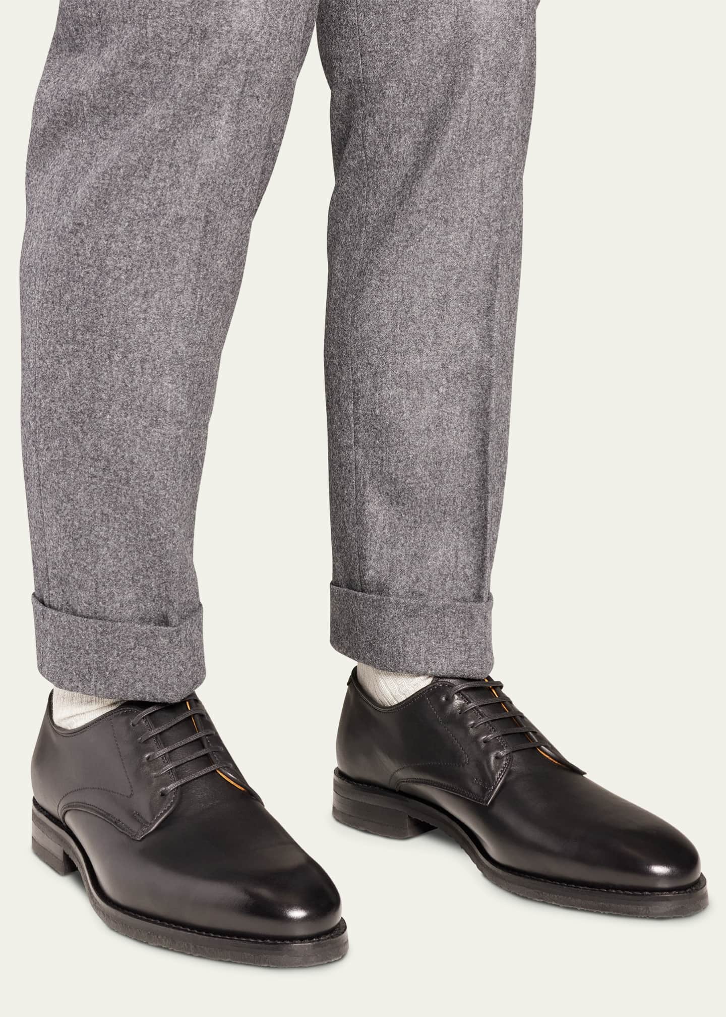 Allen Edmonds Reserve Men's Maverick Leather Derby Shoes Image 2 of 3