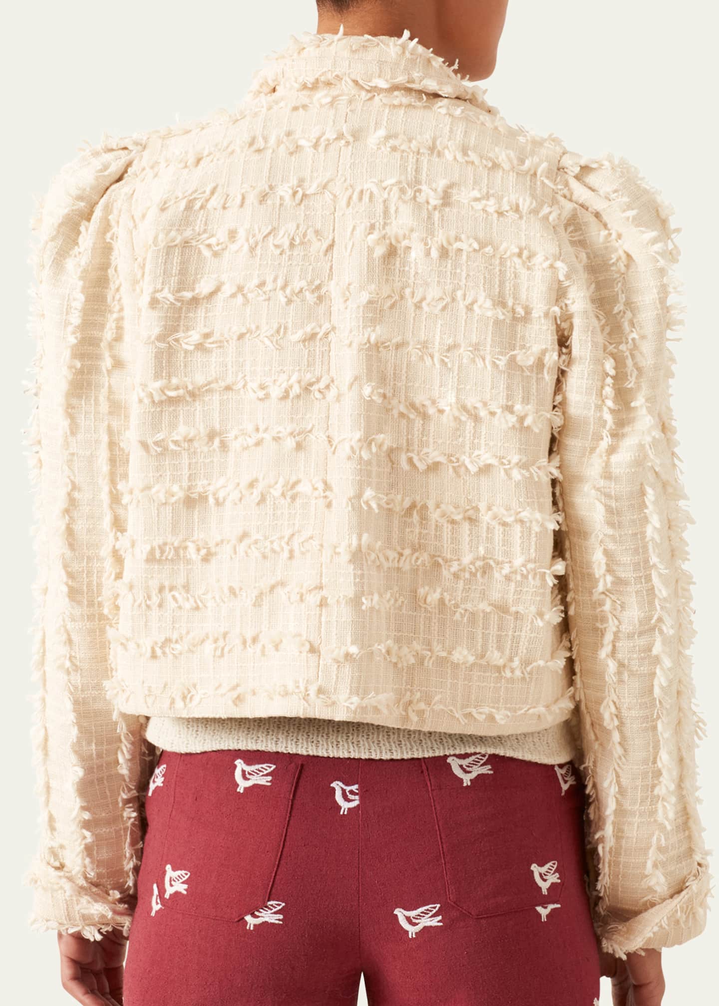 Alix of Bohemia Eva Tailored Feather Jacket Image 3 of 4