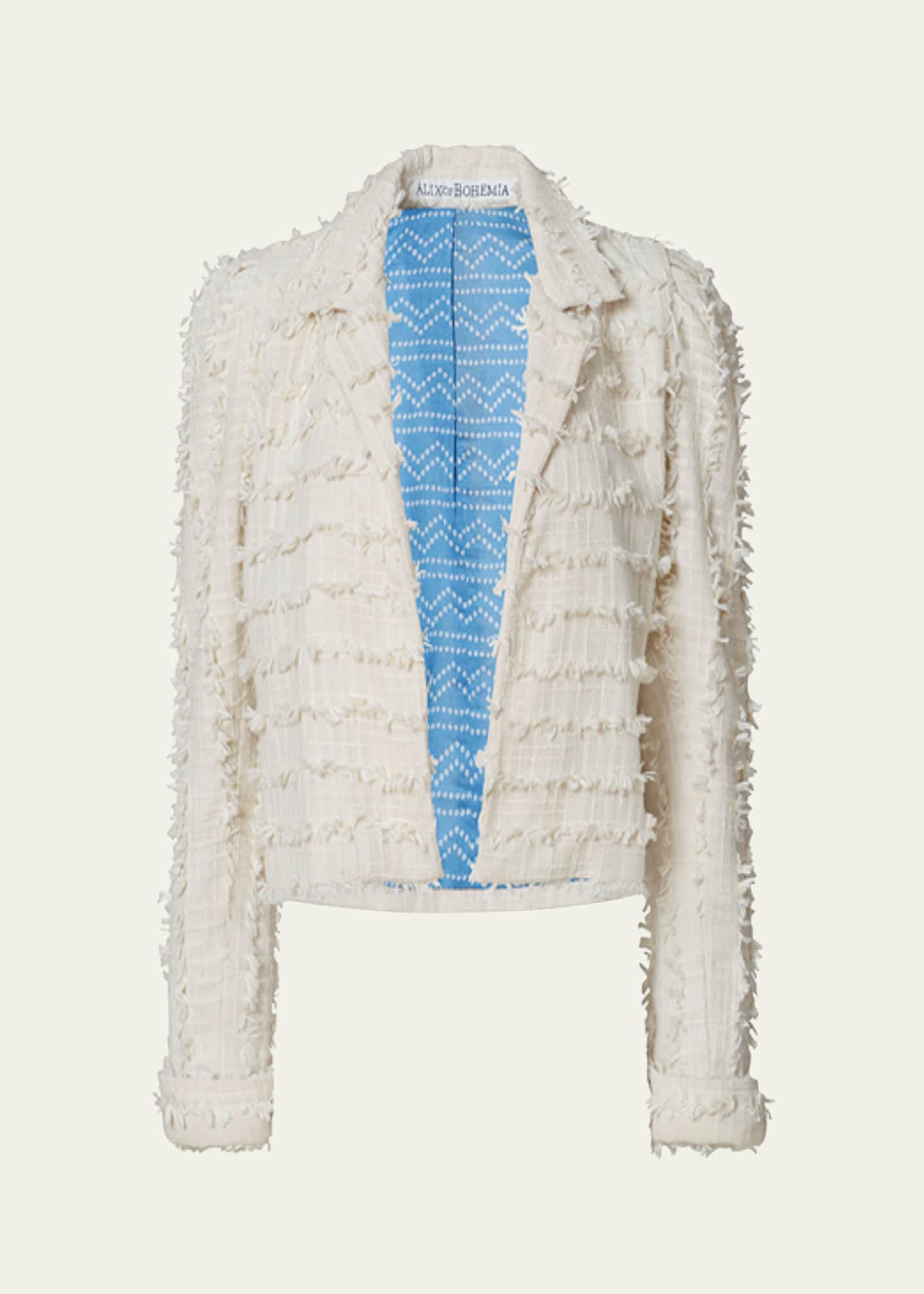 Alix of Bohemia Eva Tailored Feather Jacket Image 1 of 4