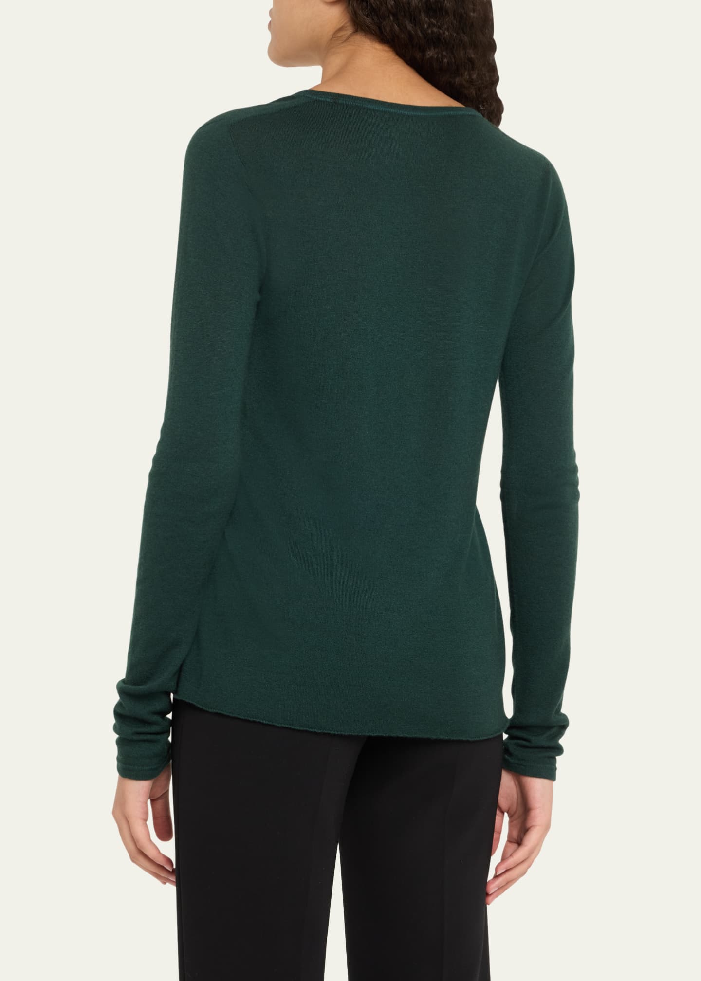 Majestic Filatures Machine Washable Cashmere V Neck Pullover