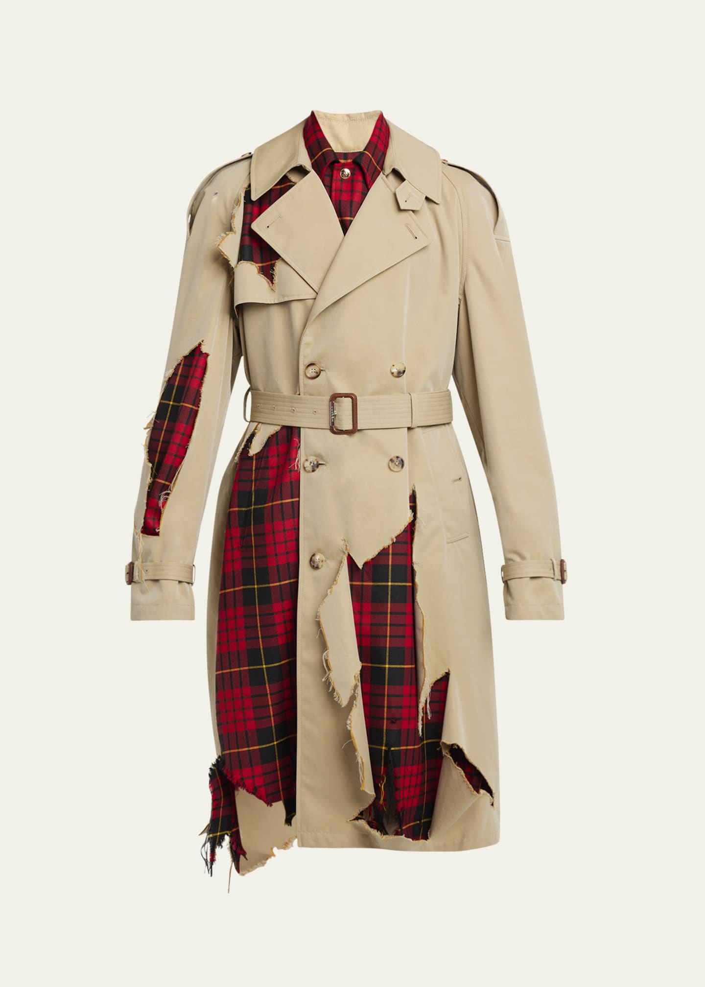 Trench tartan hot sale