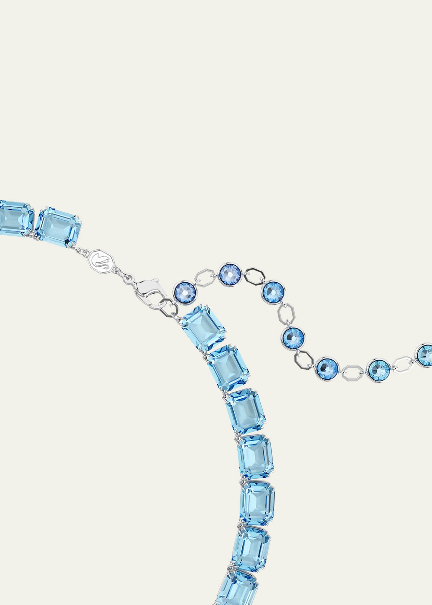 SWAROVSKI Millenia Ombre Octagon Cut Necklace Bergdorf Goodman