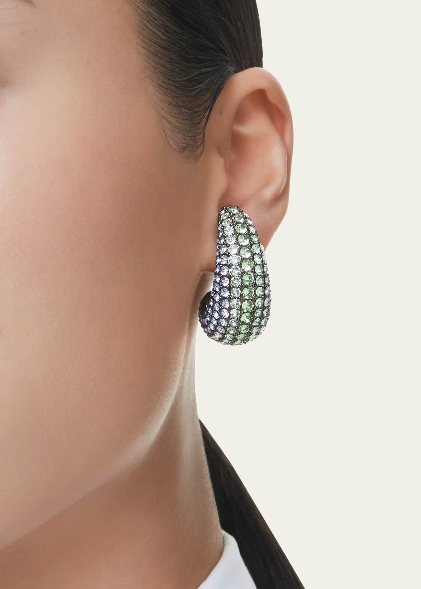 SWAROVSKI Sublima Ombre Crystal Drop Earrings Image 2 of 5