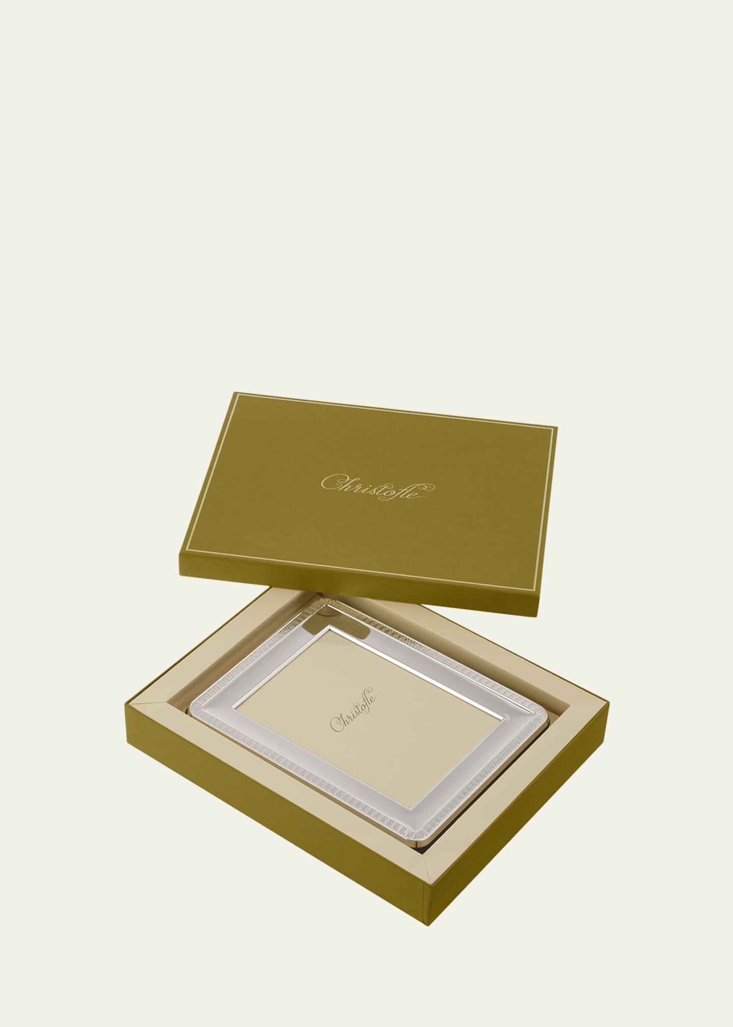 Christofle Malmaison Silver-Plated Picture Frame, 5" x 7" Image 2 of 2