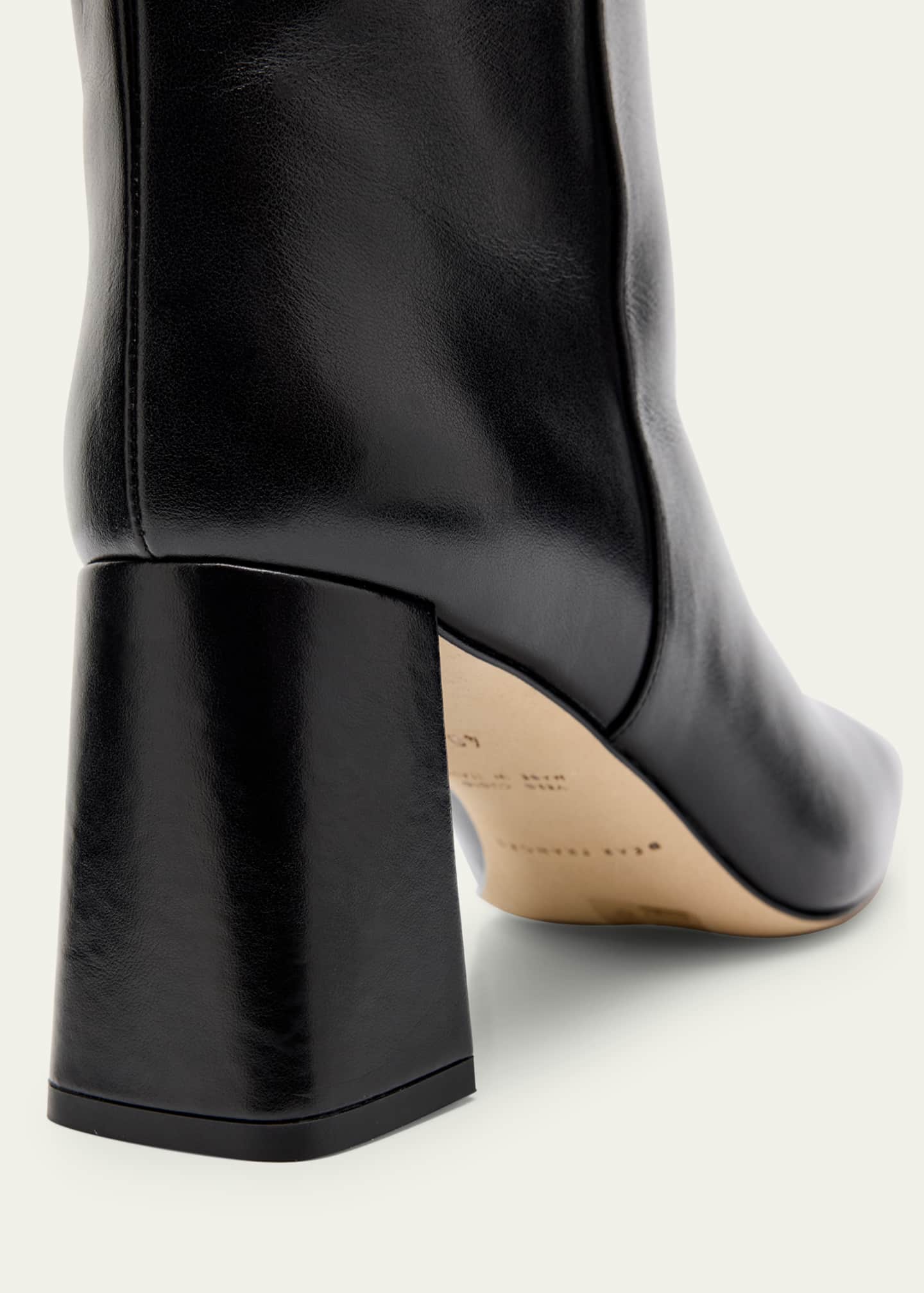 Dear Frances Leather Slouchy Knee Bucket Boots Image 6 of 6