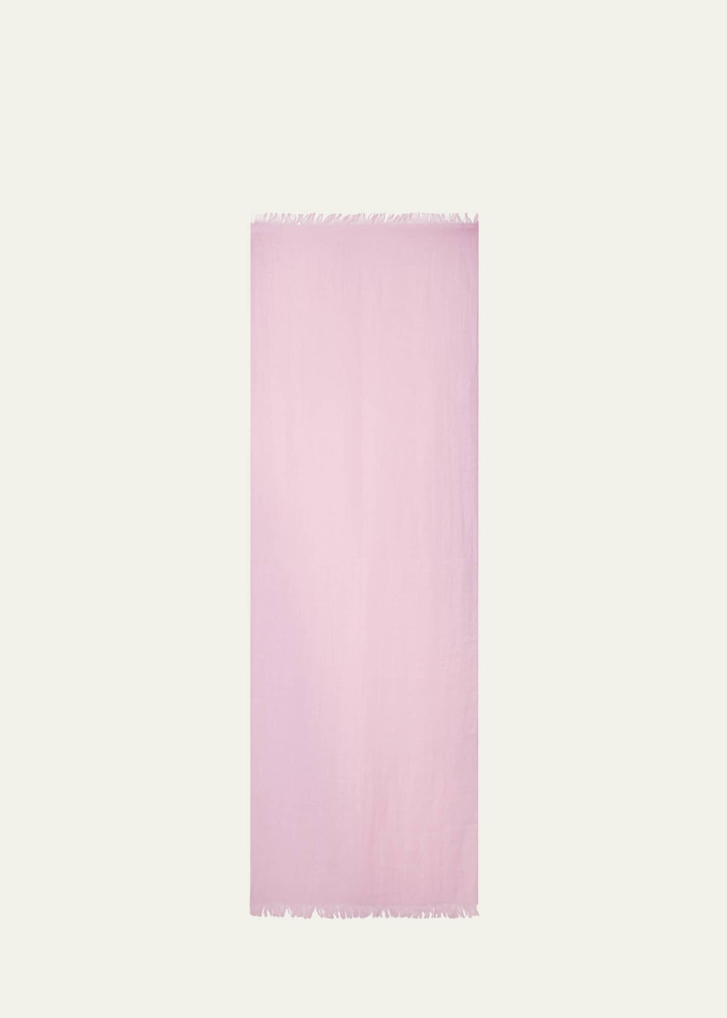 Akris Laminated Linen Scarf, 79x28" Image 2 of 2