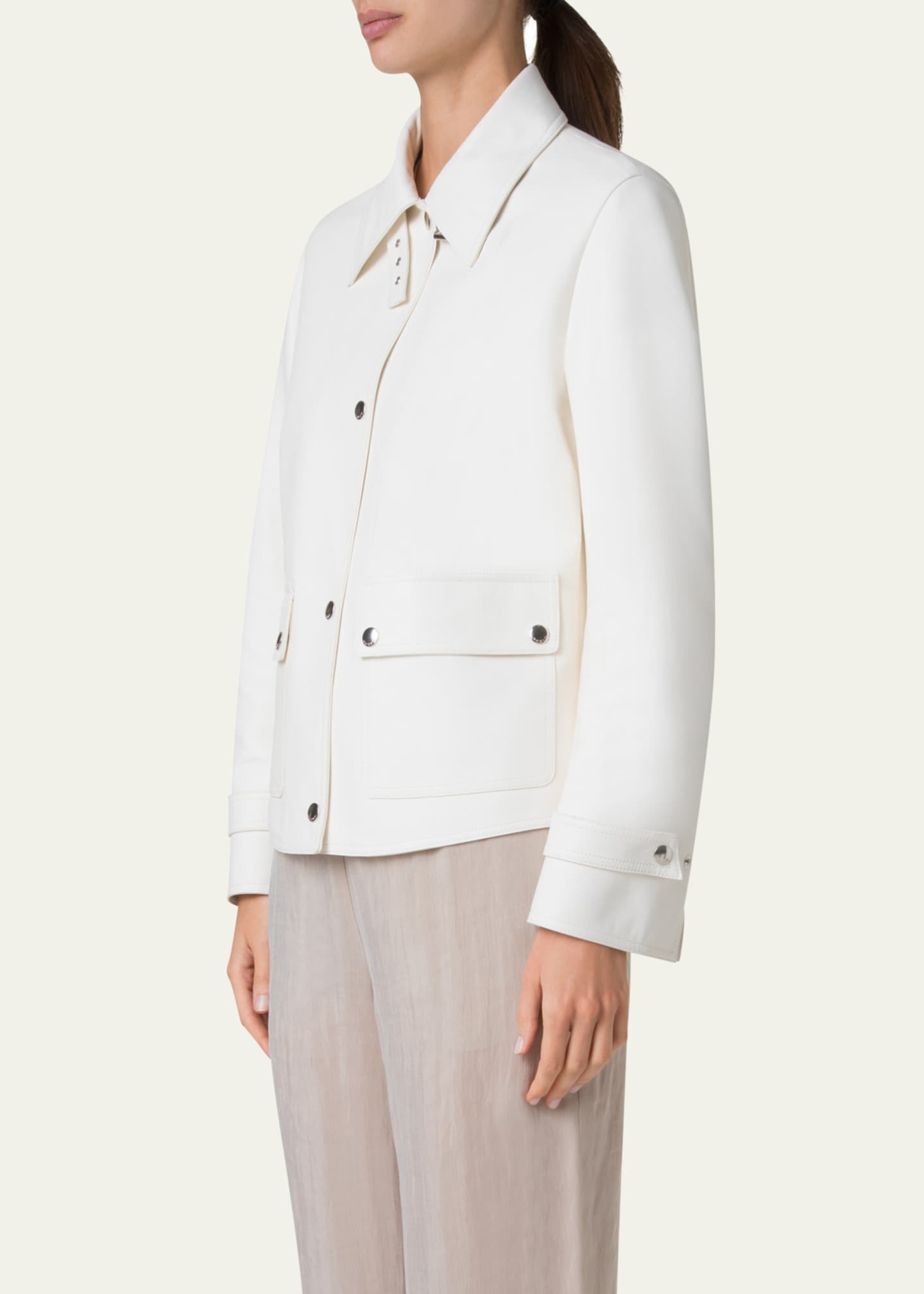 Arthos Short Leather Jacket