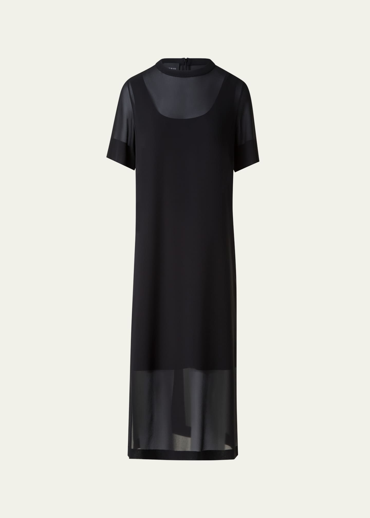 【美品】AKRIS アクリス　シルク　カットソー　ブラック 三越伊勢丹 | AKRIS/アクリス通販 | Alexa 【送料無料