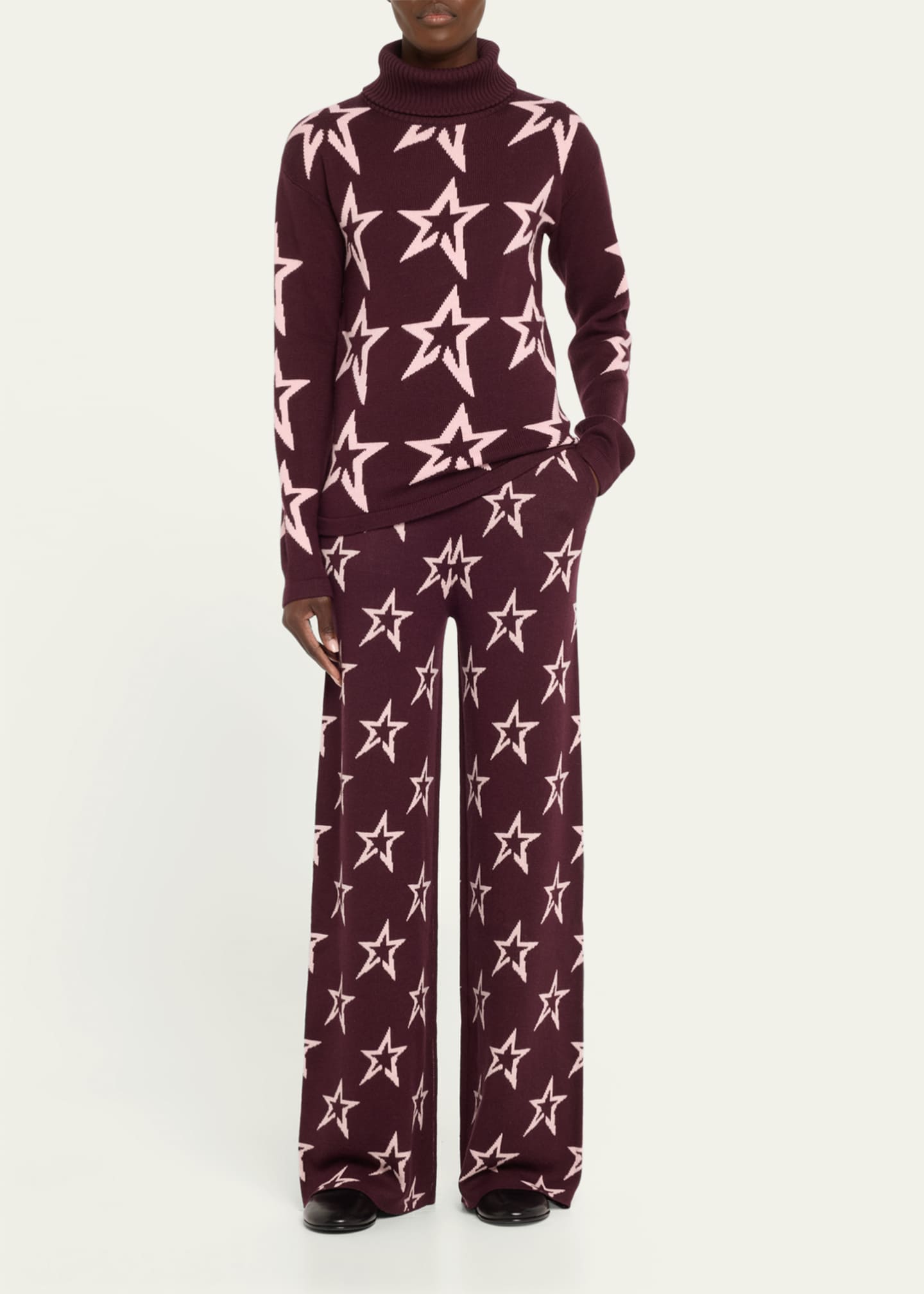 Perfect Moment Chalet Wide-Leg Knit Pants Image 2 of 5