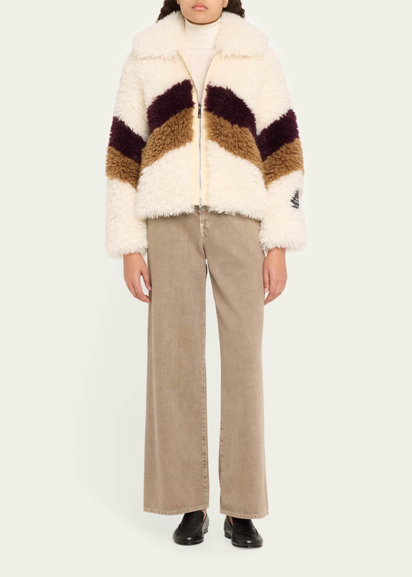 Perfect Moment Luna Faux Shearling Jacket Image 2 of 5