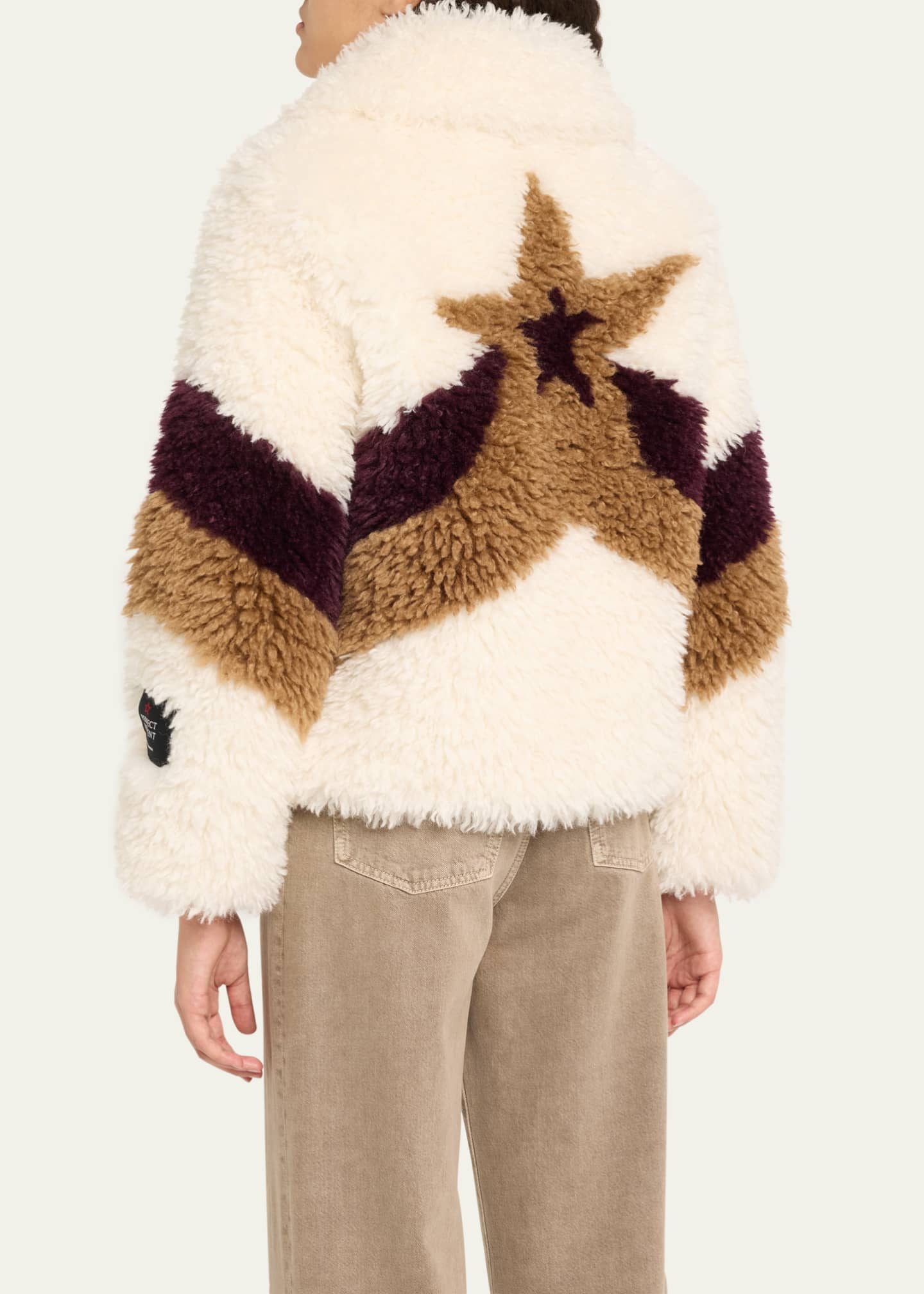 Perfect Moment Luna Faux Shearling Jacket Image 3 of 5