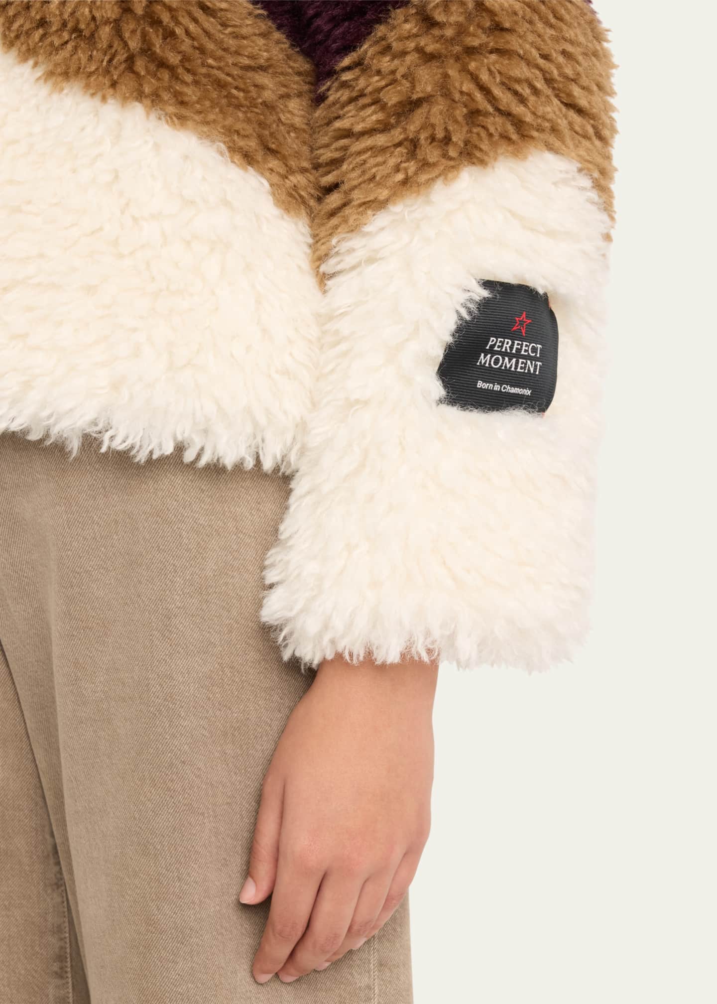 Perfect Moment Luna Faux Shearling Jacket Image 5 of 5