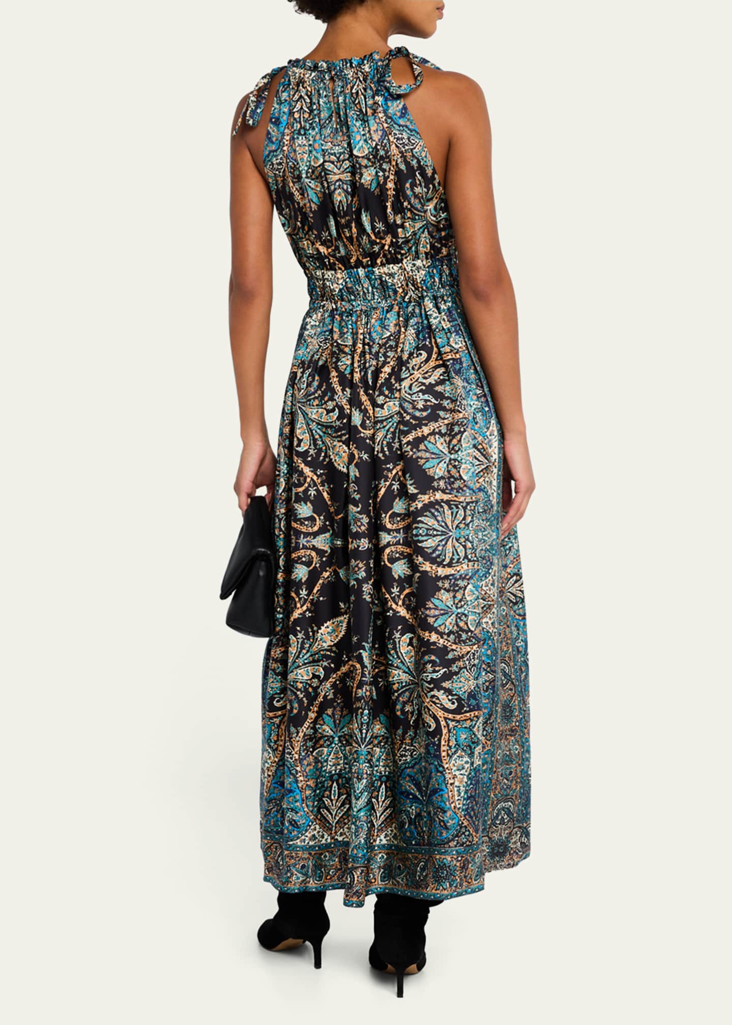Ulla Johnson Joni Printed A-Line Maxi Dress Image 3 of 5