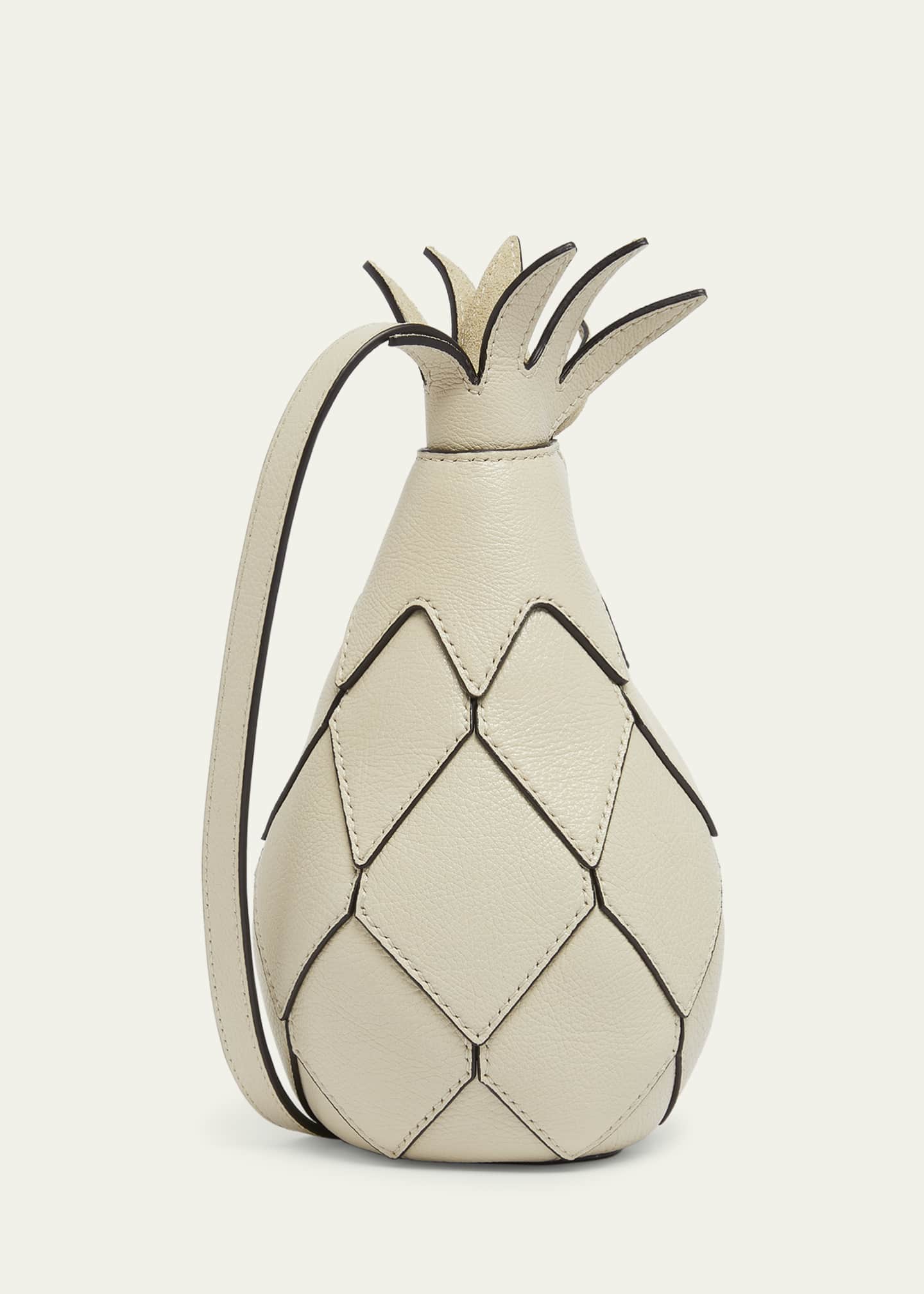 Chloe Bananas Pineapple Crossbody Bag in Calfskin Leather Image 3 of 5