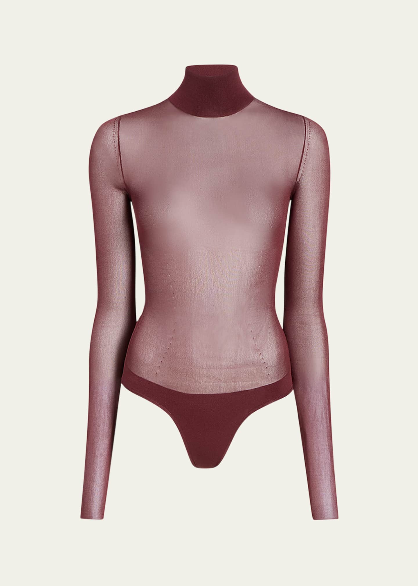 CLANE SHEER DRAPE BODY SUITS
