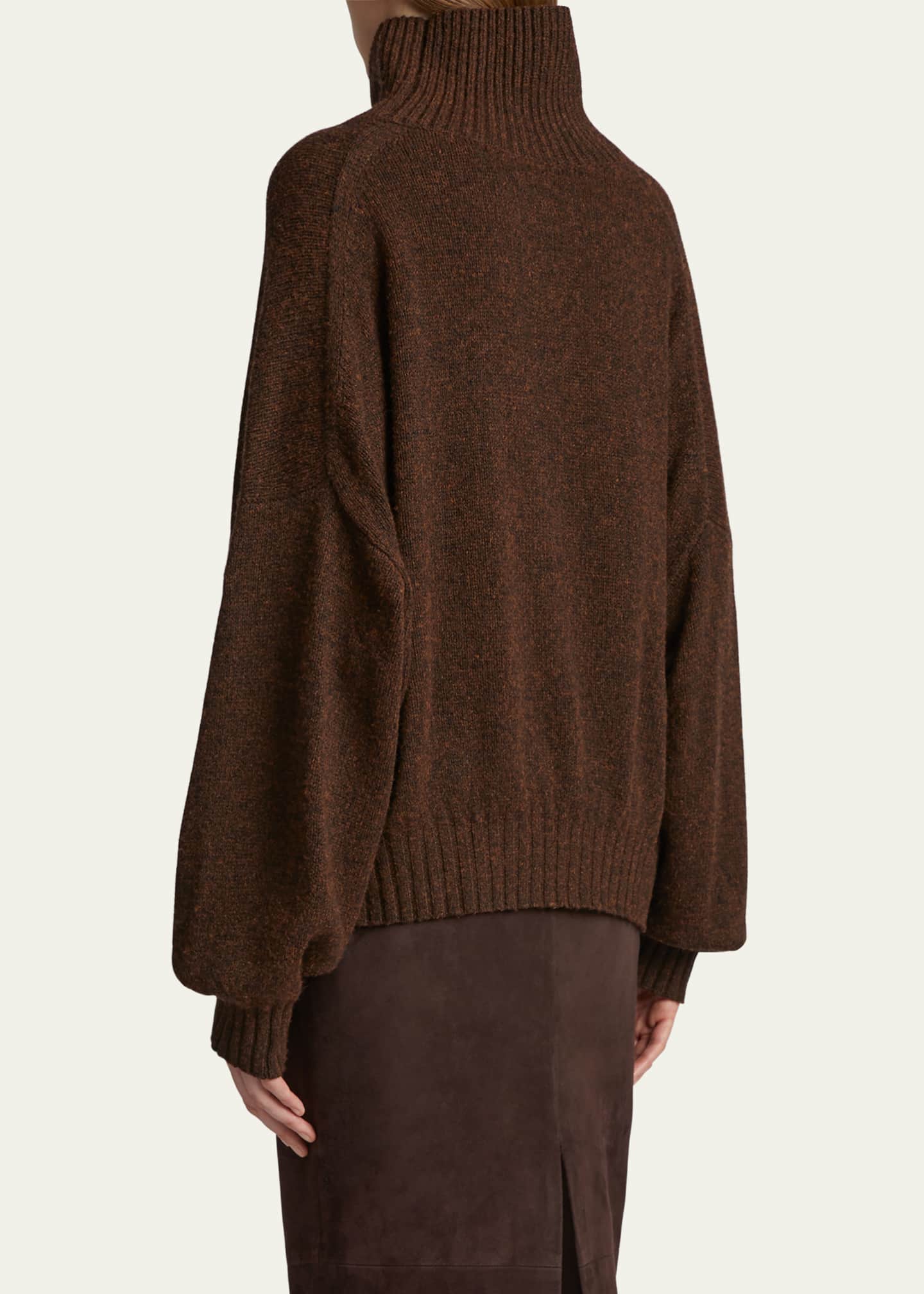 Khaite Morris Turtleneck Cashmere Sweater Image 3 of 5