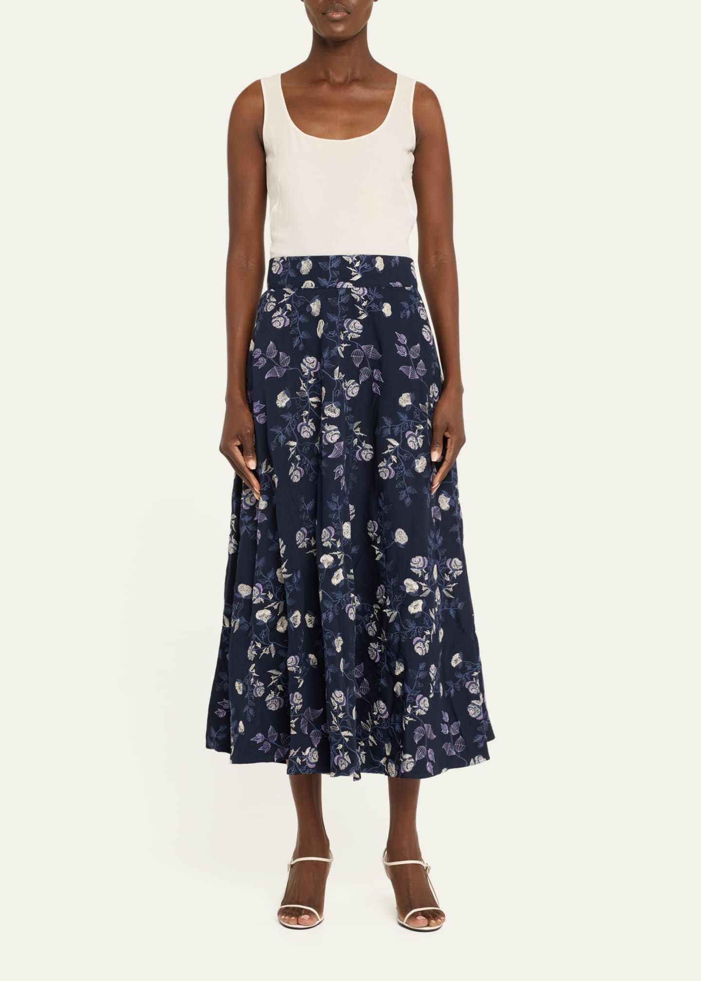 Agua by Agua Bendita Bergamota Sueno Maxi Skirt Image 2 of 5